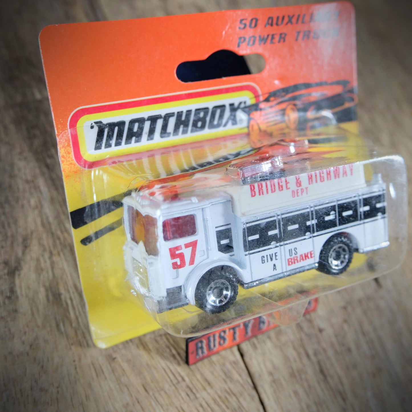 Matchbox Auxiliary Power Truck, Bridge & Highway, Sealed