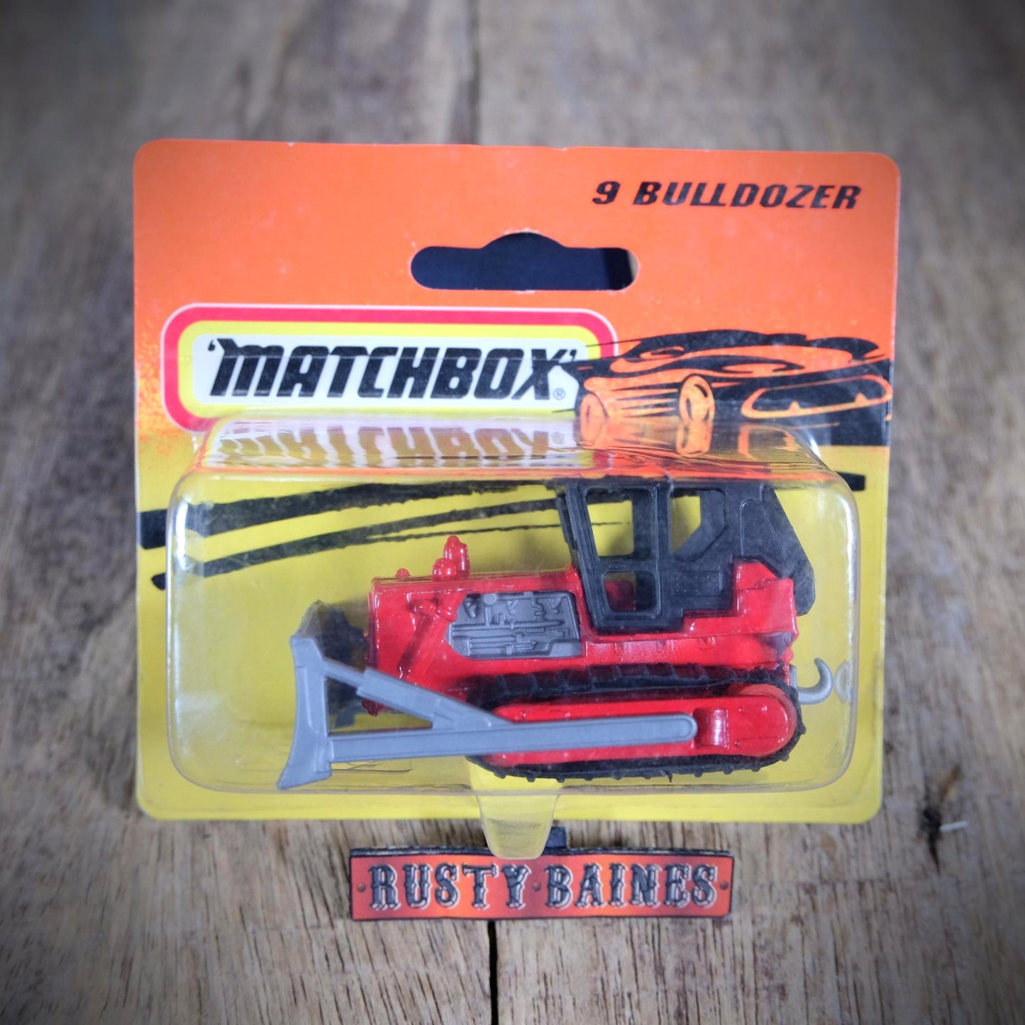 Matchbox Bulldozer, Red, Sealed