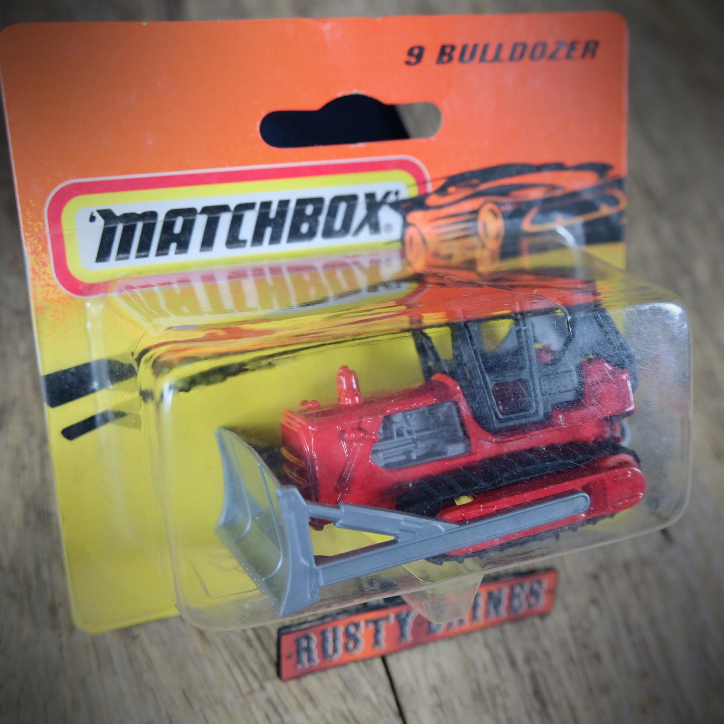 Matchbox Bulldozer, Red, Sealed