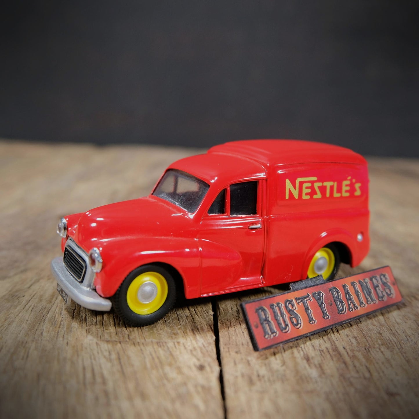 Corgi Morris Minor 1000 Van, Nestle Livery, Unboxed