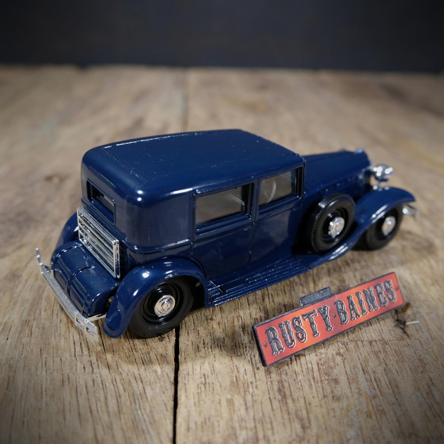 Solido Renault Reinastella Type RM2 1934, Blue, Made in France, Unboxed