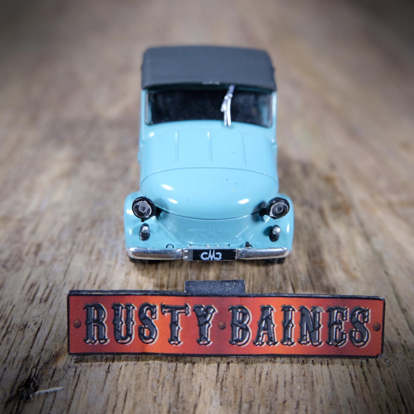 SMZ Cyclecar Microcar, DeAgostini, Turquoise, Unboxed