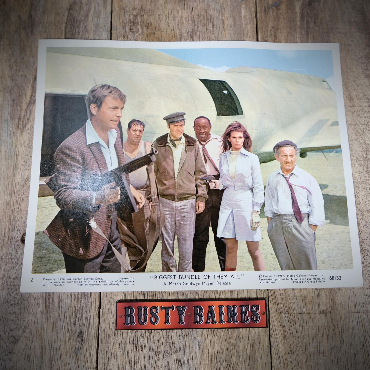 Movie Lobby Card, Biggest Bundle of Them All