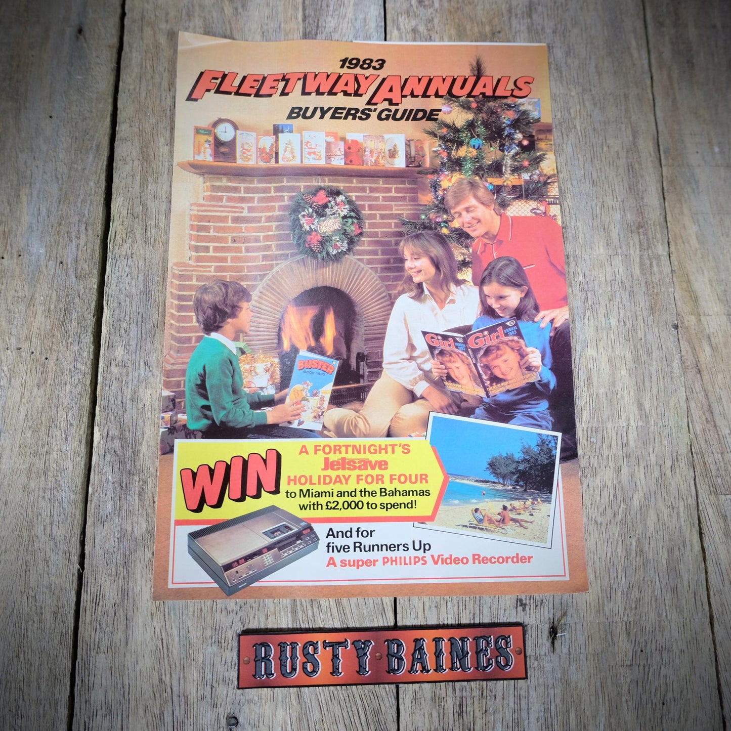 Vintage Fleetways Annuals Buyer Guide for 1983, Sales Brochure