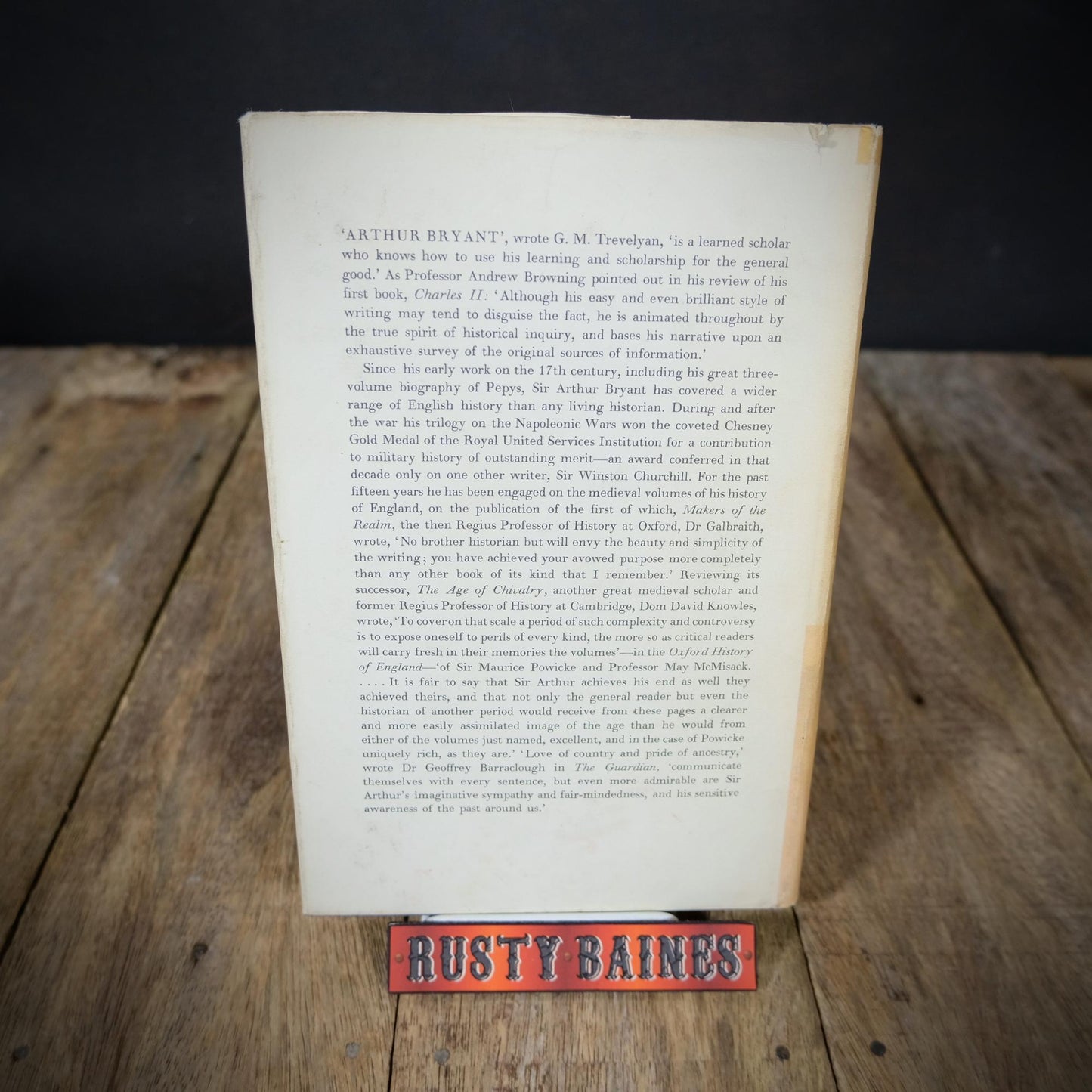 The Fire & the Rose, Arthur Bryant, 1966 Hardcover
