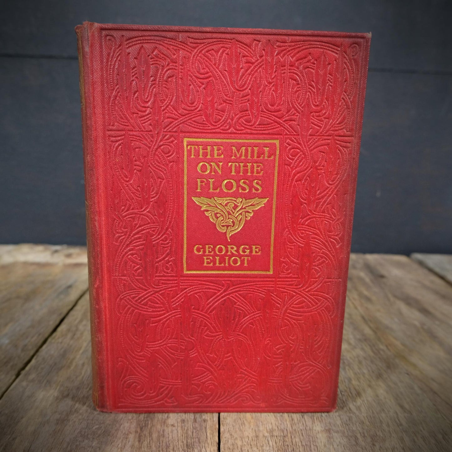 The Mill on the Floss, George Eliot, Decorative Binding, 1909 Hardcover