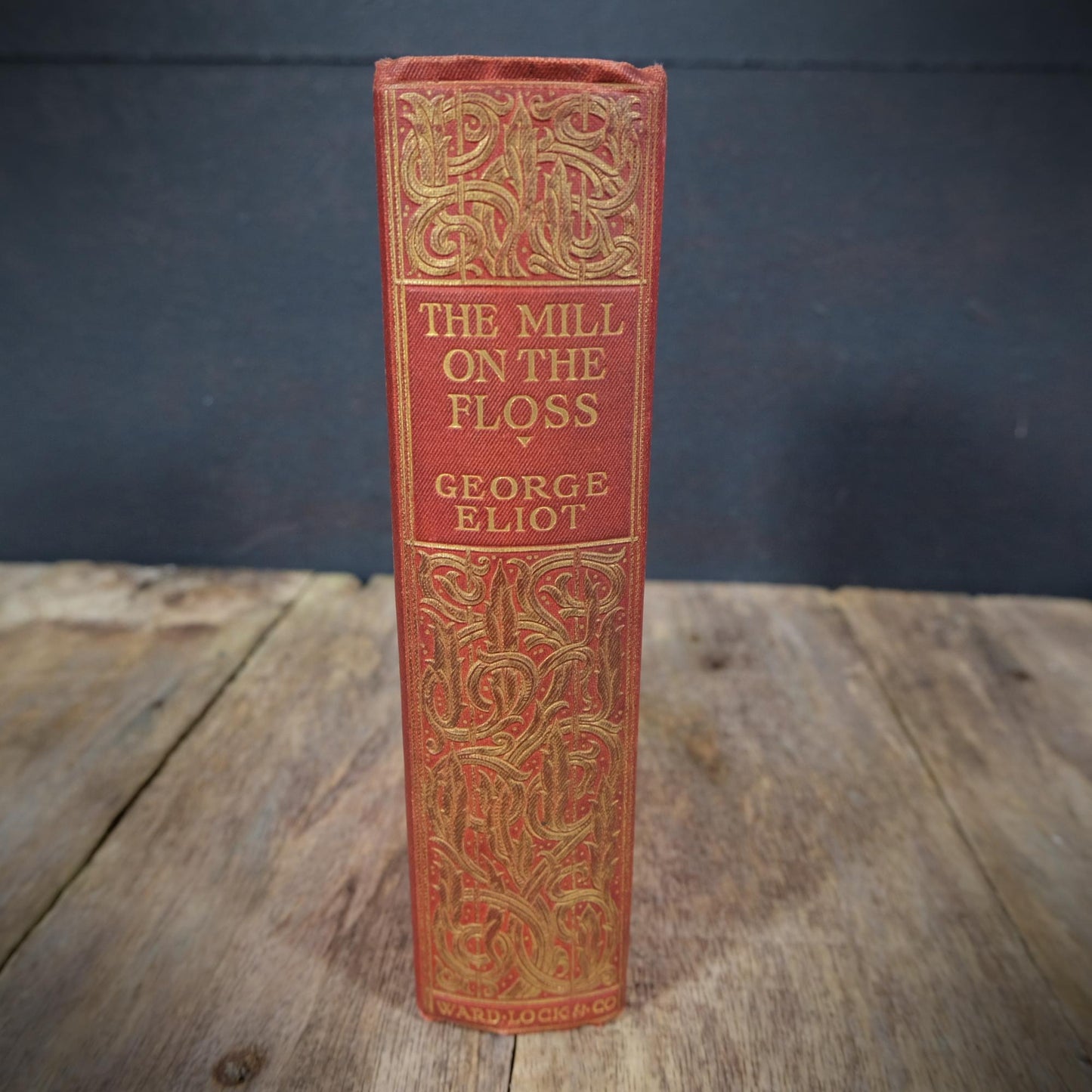 The Mill on the Floss, George Eliot, Decorative Binding, 1909 Hardcover