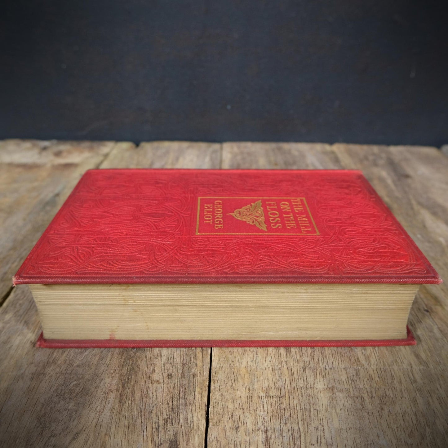 The Mill on the Floss, George Eliot, Decorative Binding, 1909 Hardcover