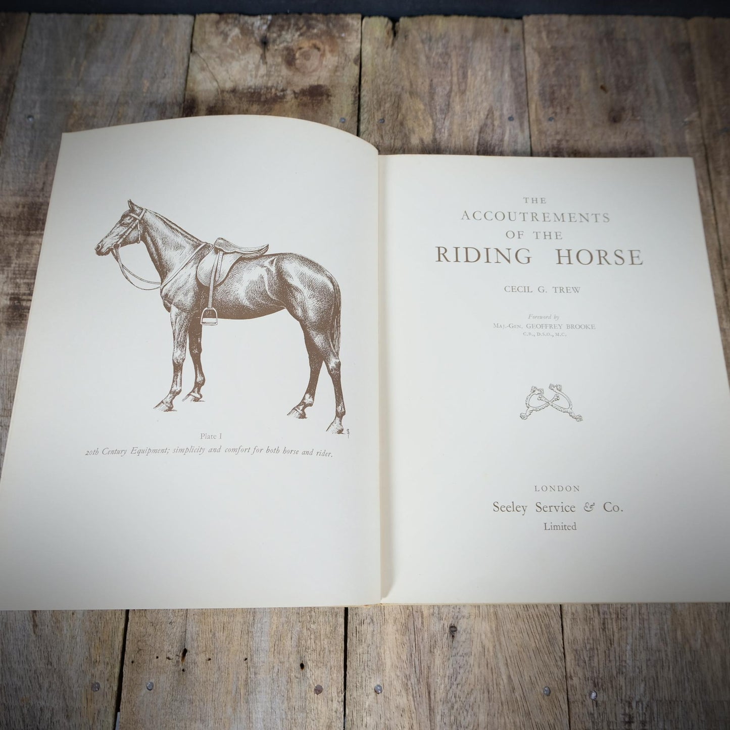 The Accoutrements of the Riding Horse, Cecil G Trew, Undated Hardcover