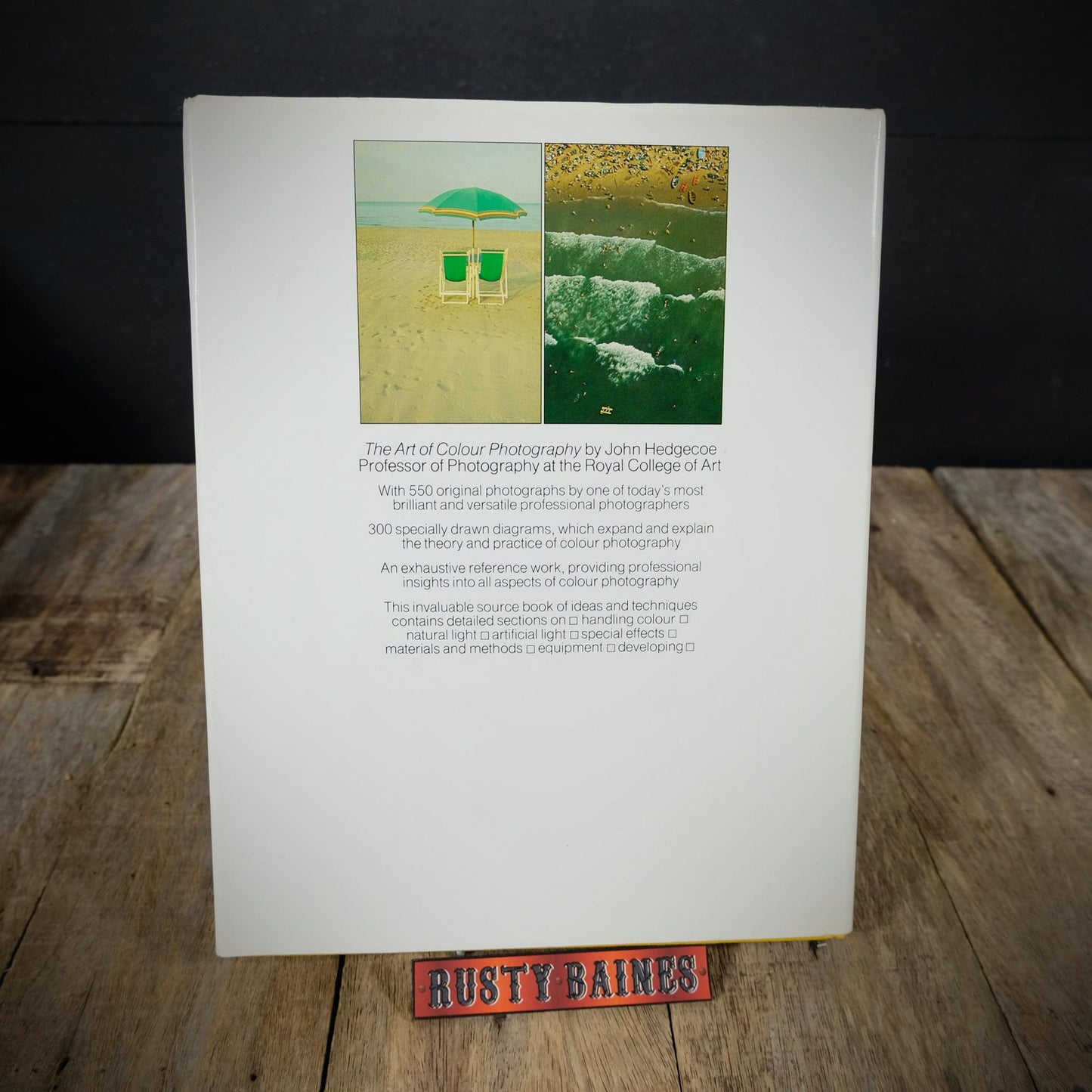 The Art of Colour Photography (film) John Hedgecoe, 1978 Hardcover