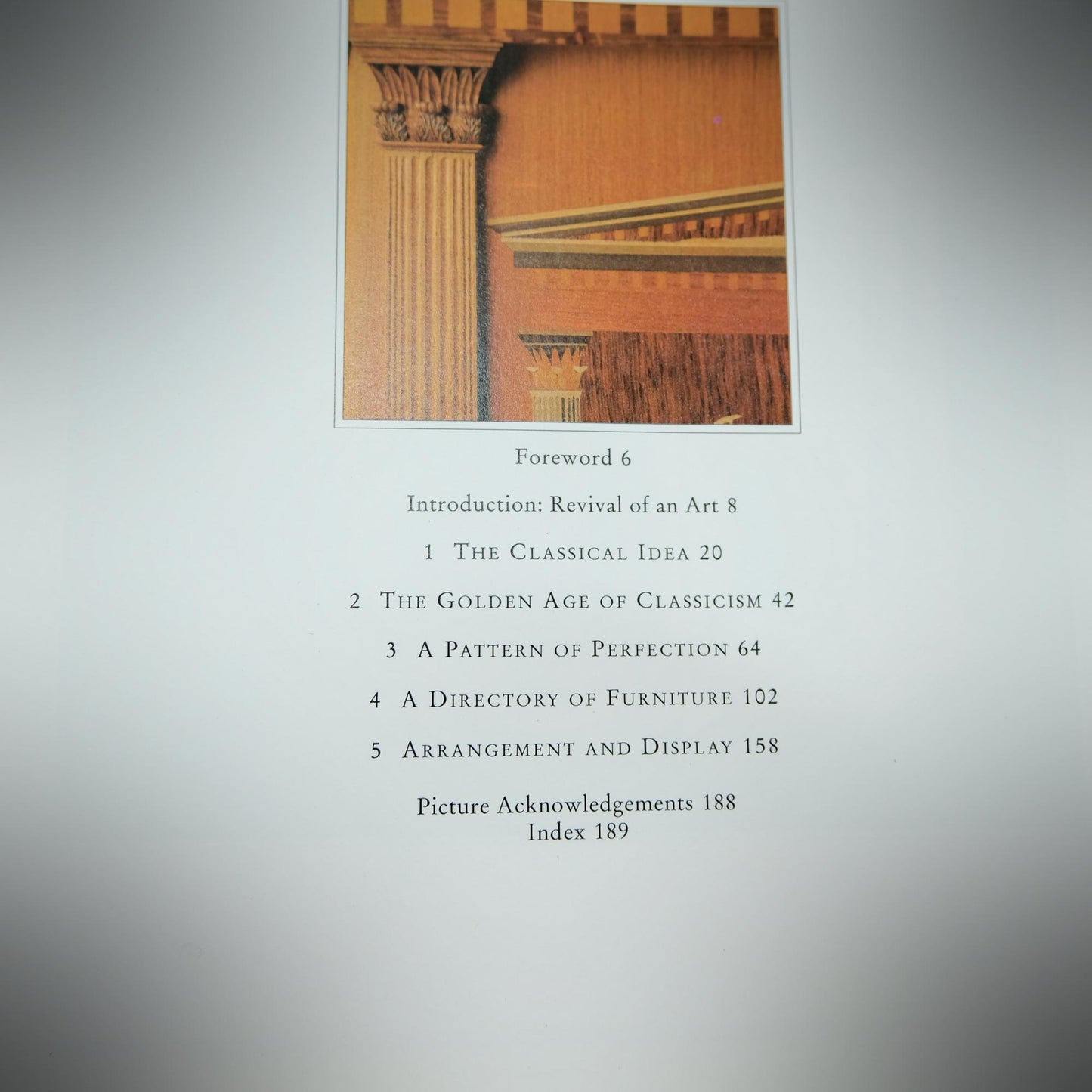 Classical Furniture, Antiques, Interior Design Decoration, David Linley, 1998 Softcover