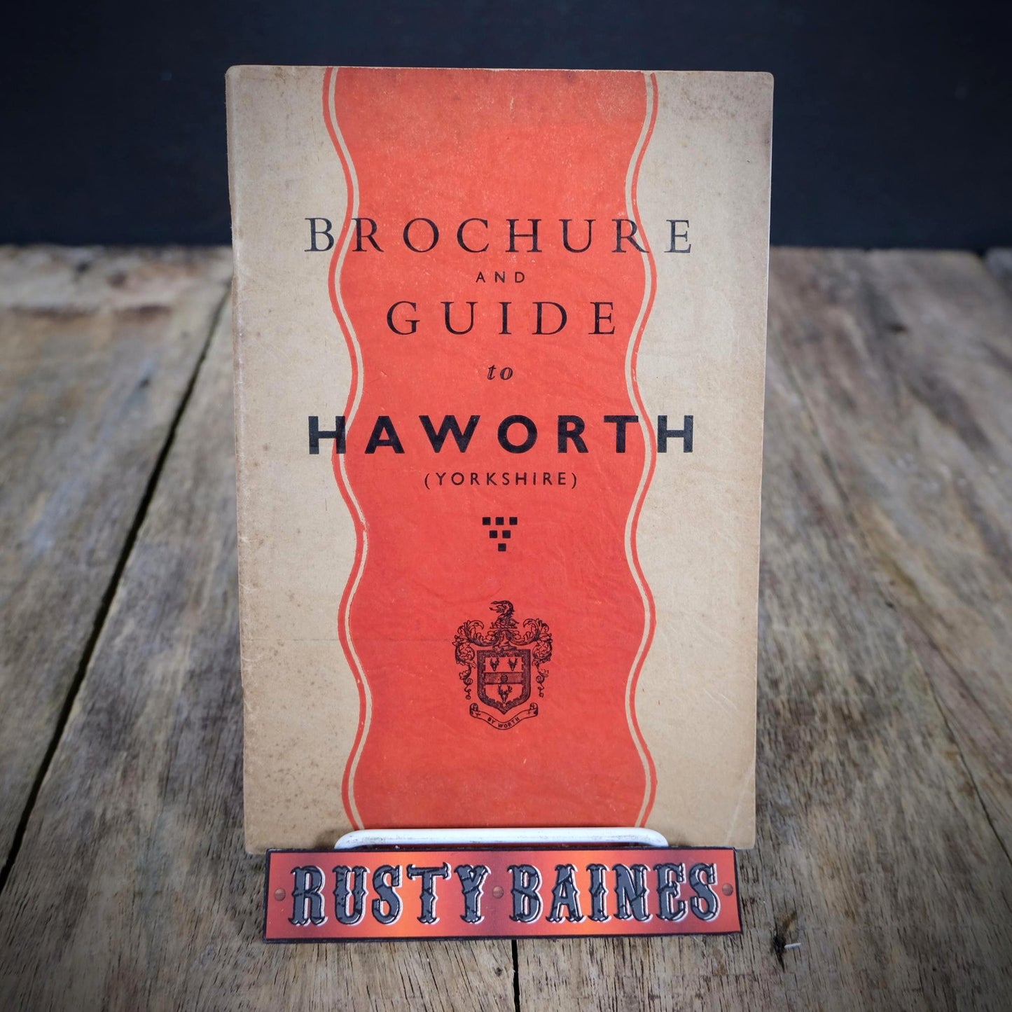 Vintage Brochure and Guide to Haworth, Pre War Era Booklet