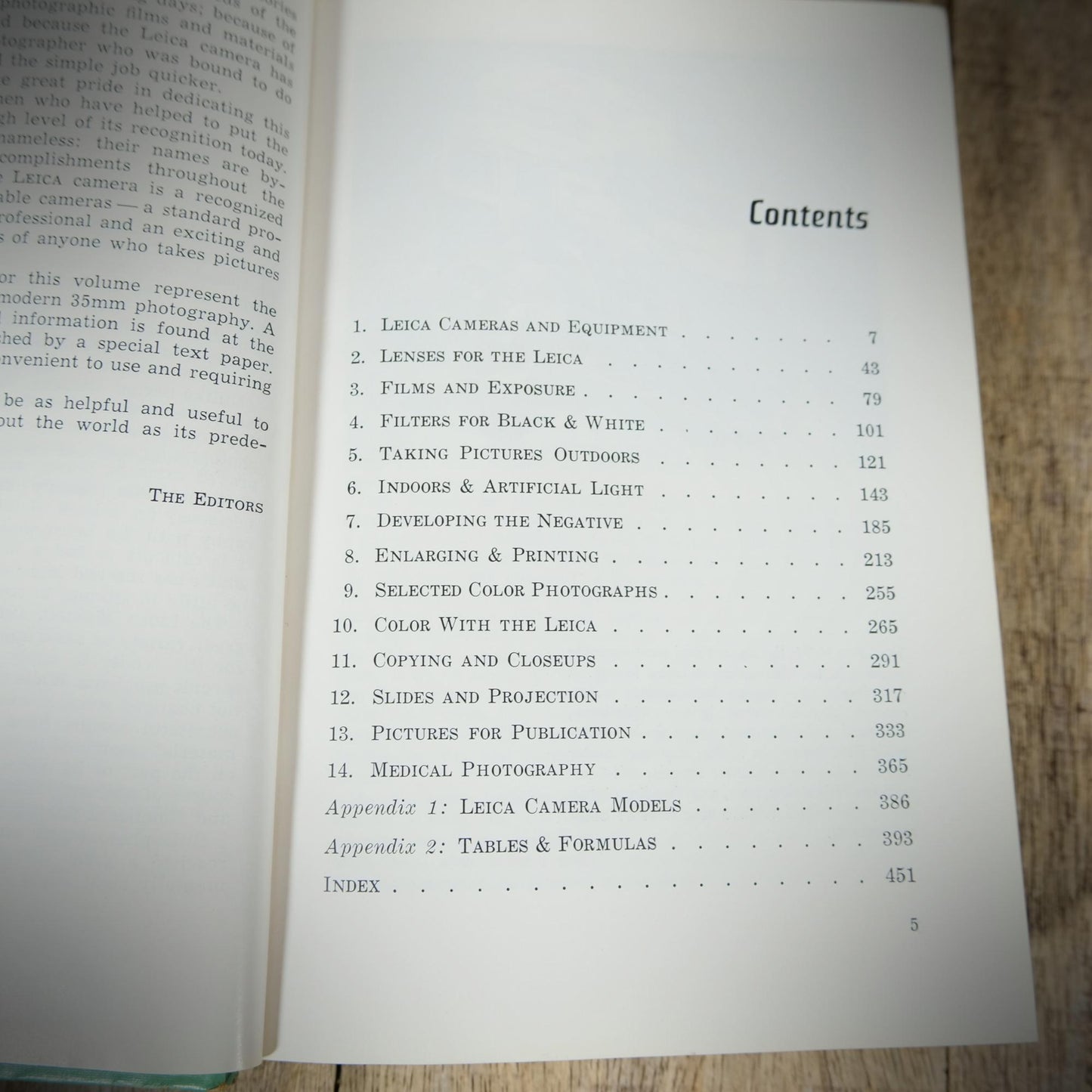Leica Manual and Data Book, 1955 Hardcover