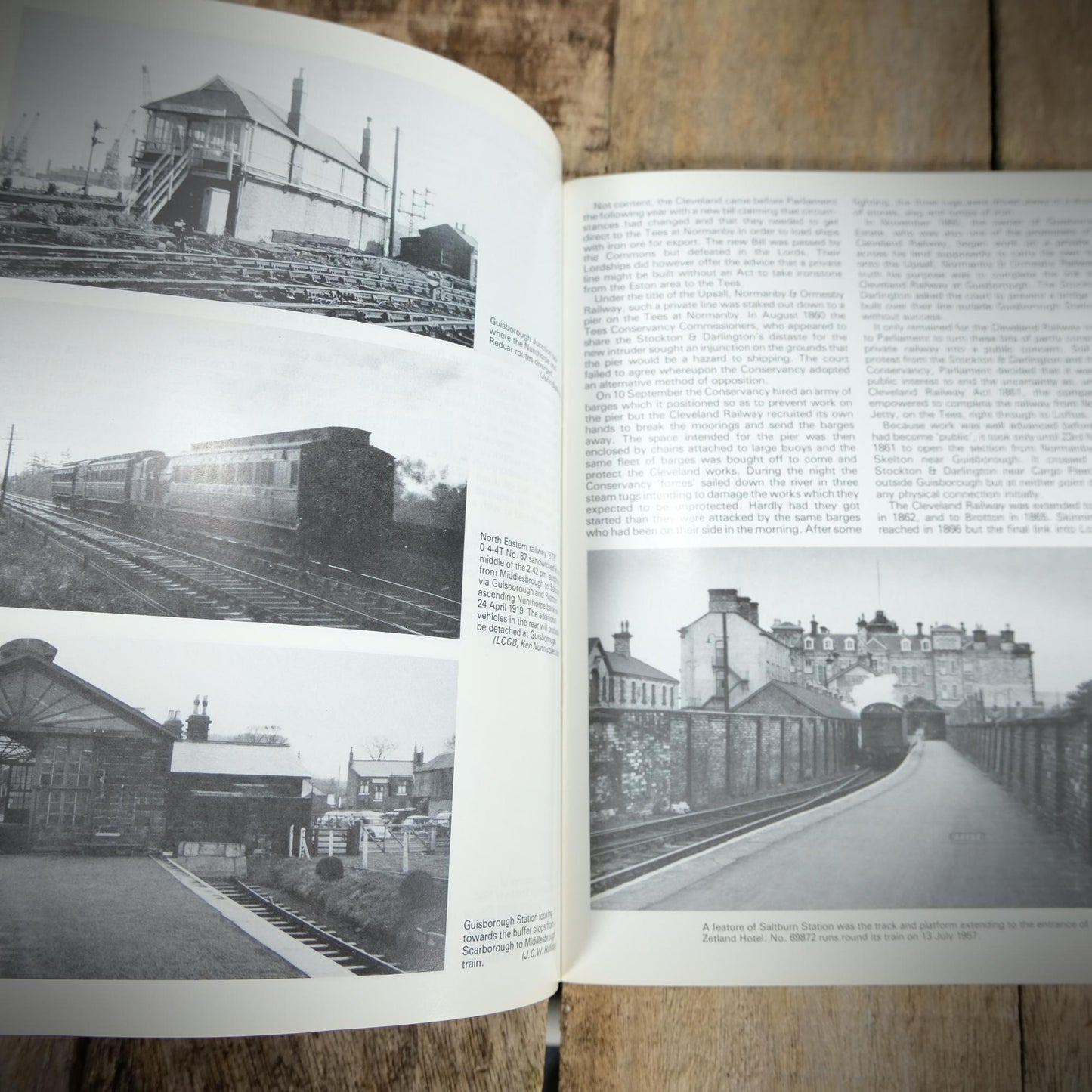 Railways Around Whitby, Scarborough, Saltburn, Goathland Etc. Martin Bairstow, 1989 Booklet