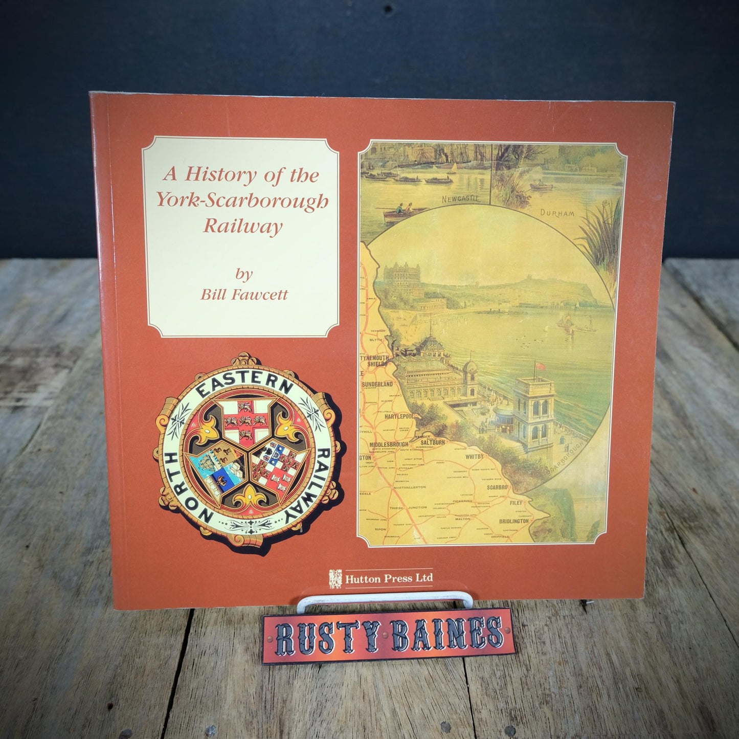 A History of the York-Scarborough Railway, Bill Fawcett, 1995 Softcover
