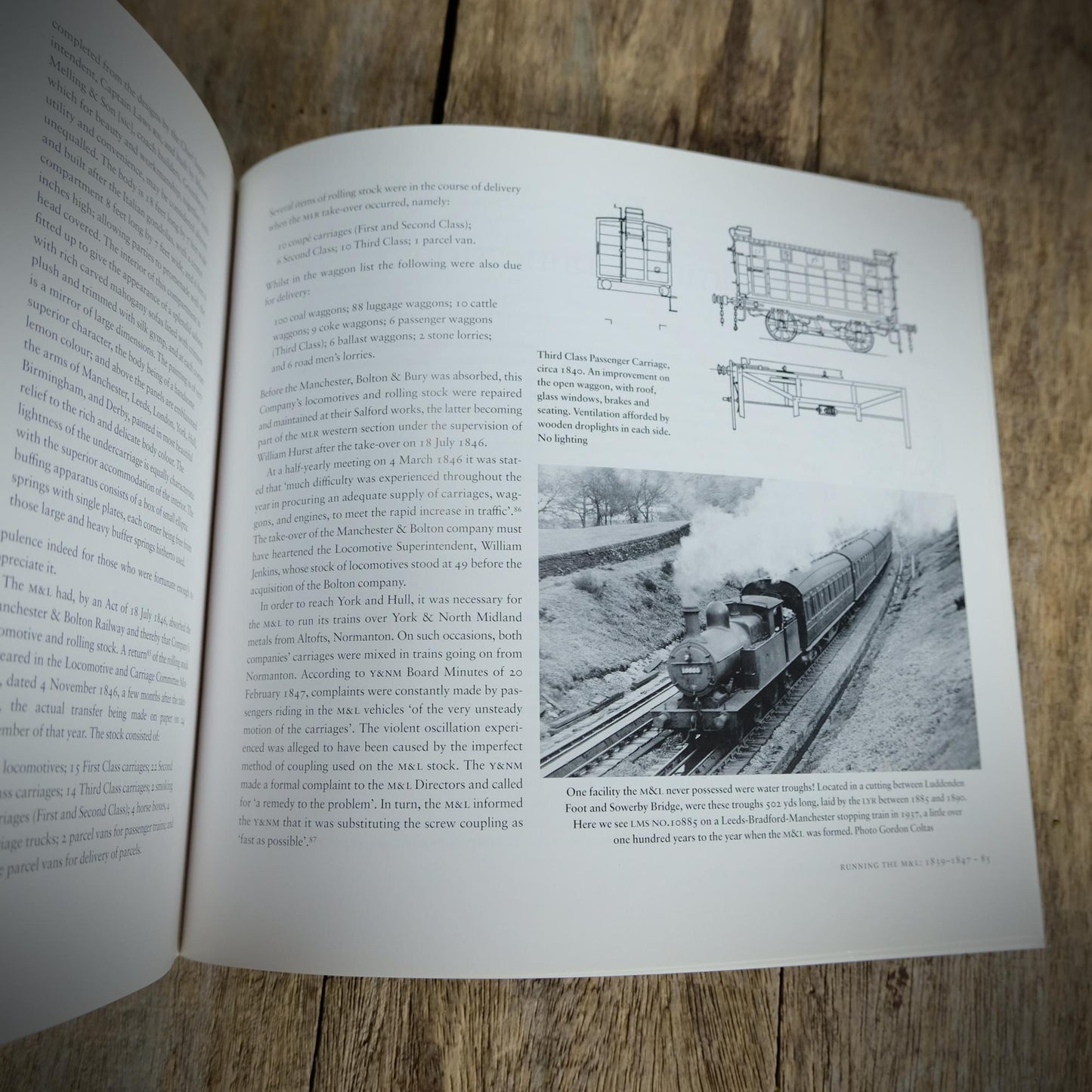 The Eleven Towns Railway, Manchester to Leeds Line, Jeffrey Wells, 2000 Softcover