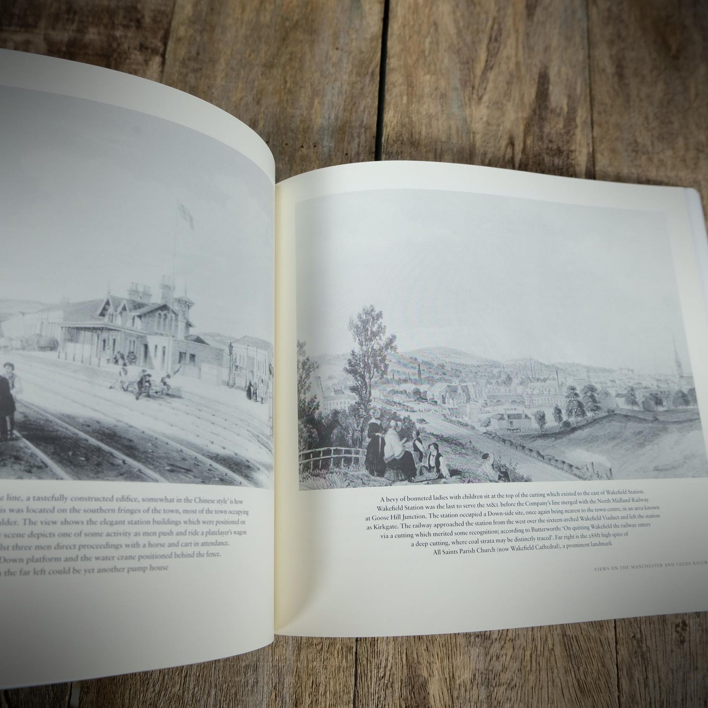 The Eleven Towns Railway, Manchester to Leeds Line, Jeffrey Wells, 2000 Softcover