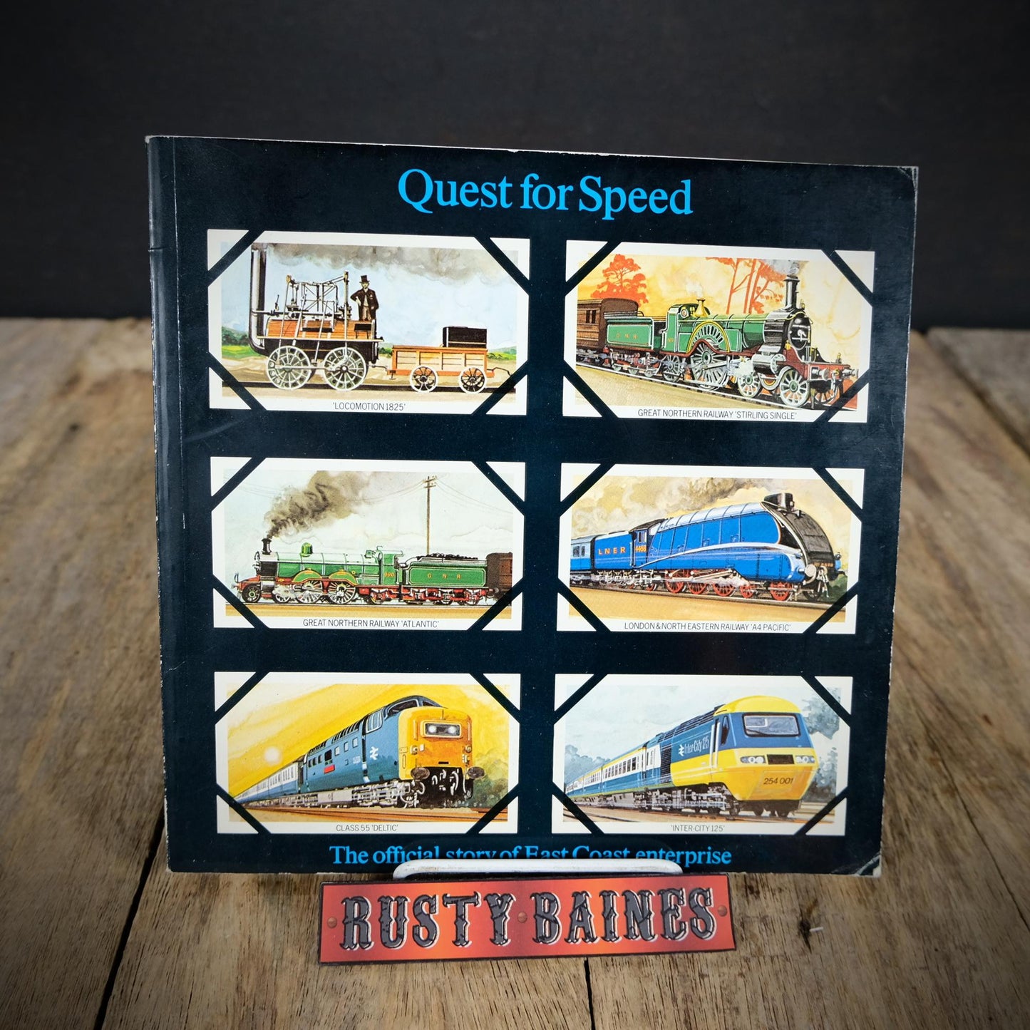 Quest for Speed, East Coast Railway, 1977 Softcover