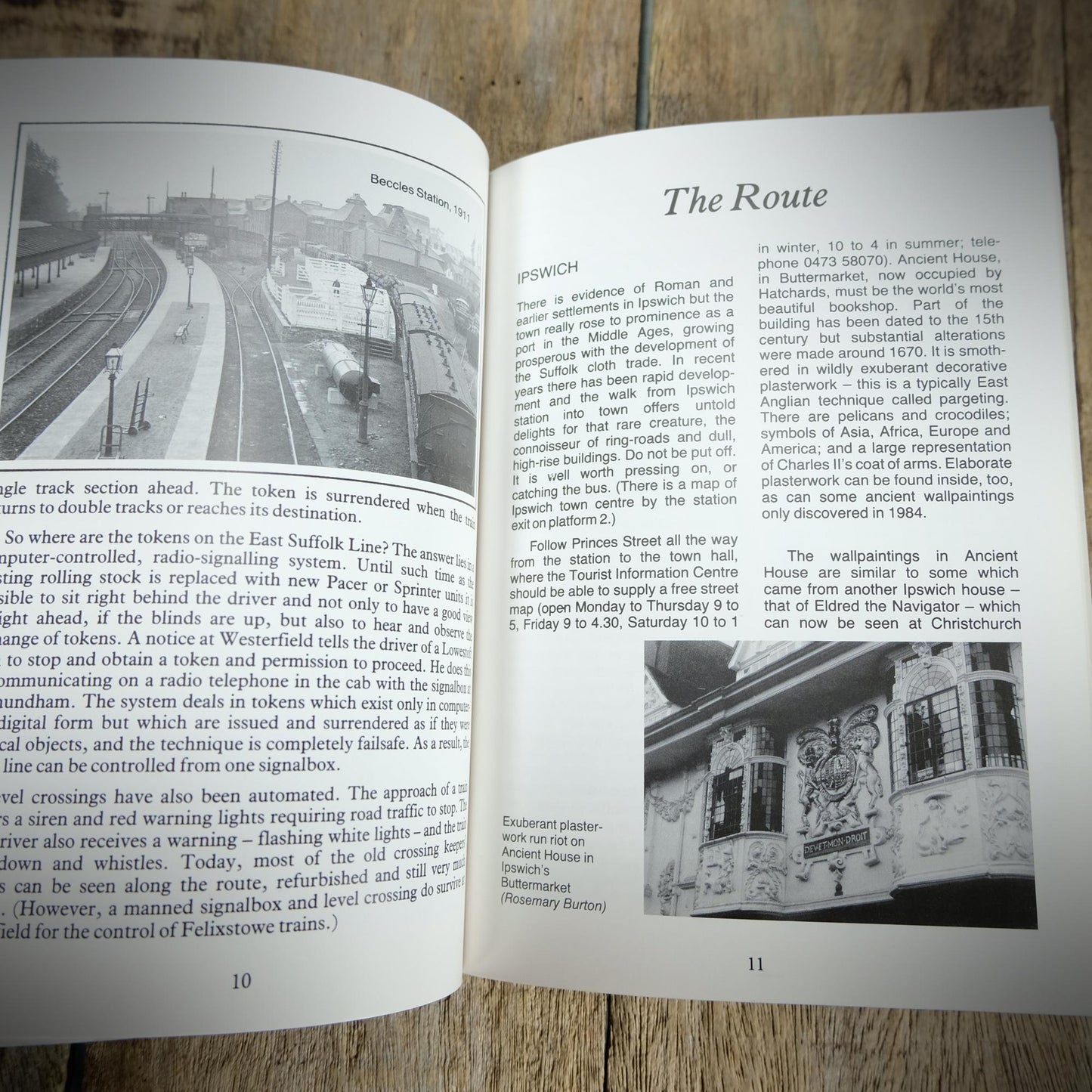 The East Suffolk Railway, Rosemary Burton, 1988 Booklet