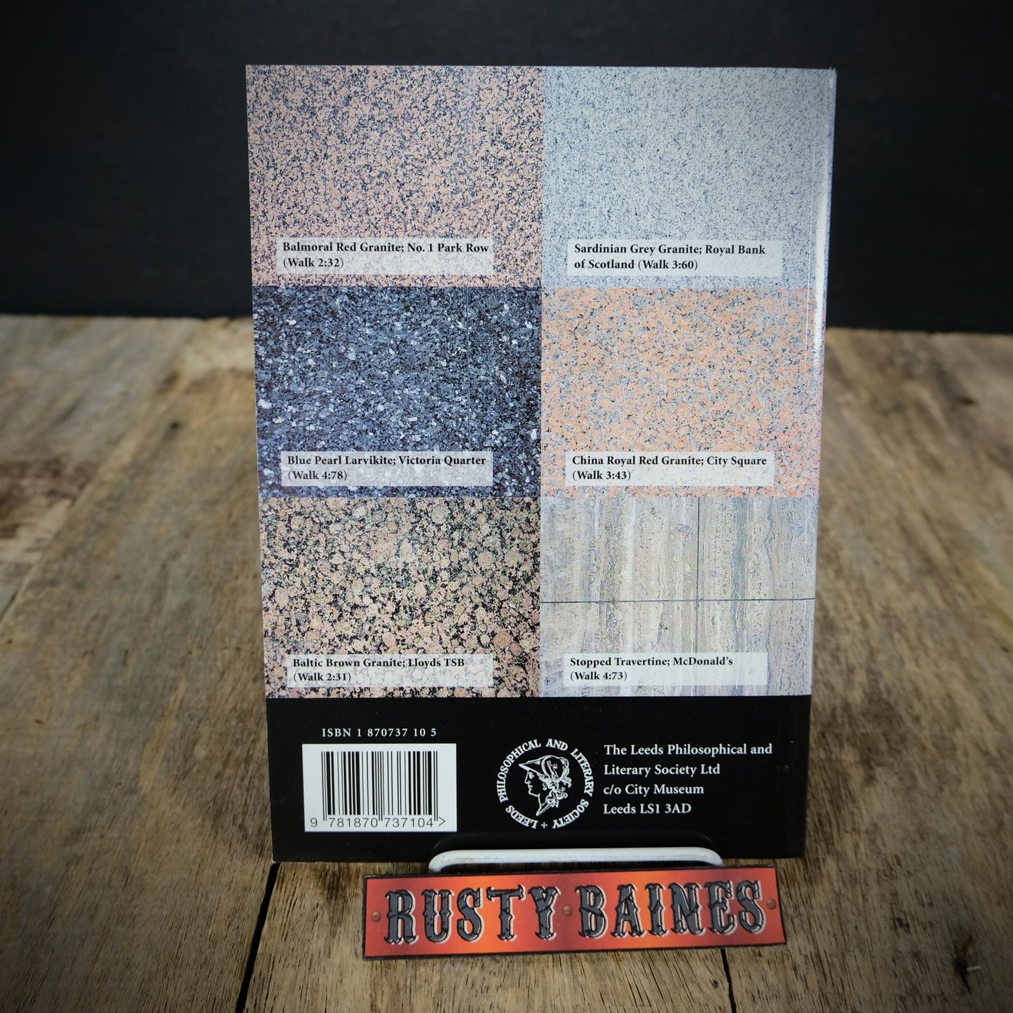 The Building Stone Heritage of Leeds, Francis Dimes, Murray Mitchell, 2006 2nd Edition Softcover