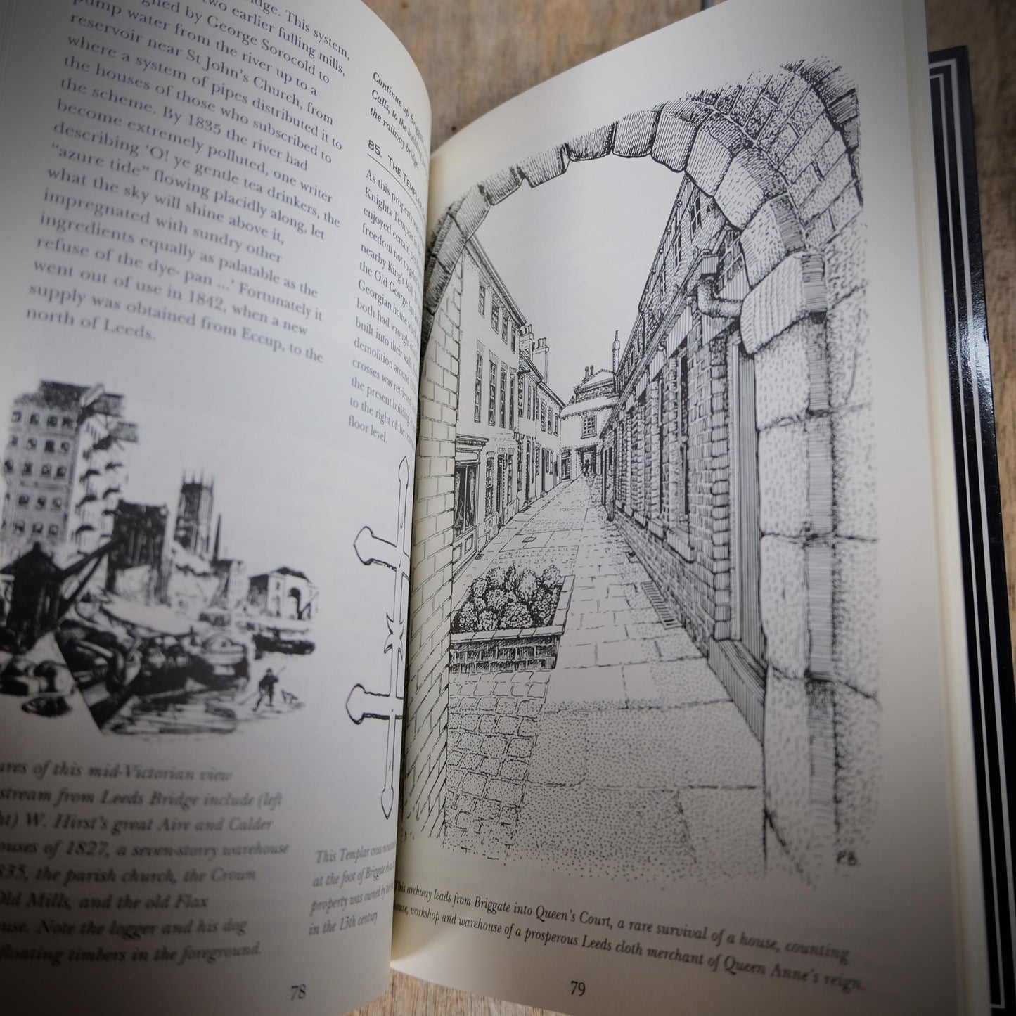 The Leeds Waterfront Heritage Trail, 1993 Softcover, History Travel Guide