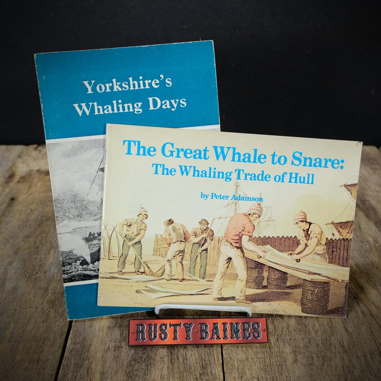 Yorkshire's Whaling Days & The Great Whale to Snare: The Whaling Trade of Hull, Softcover Booklets