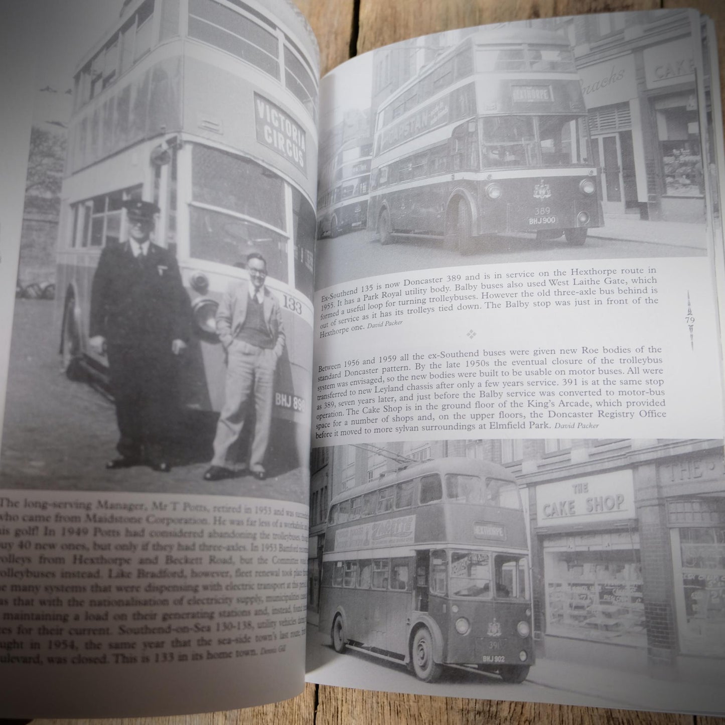 Trams & Trolleybuses in Doncaster, Richard Buckley, 2003 Softcover