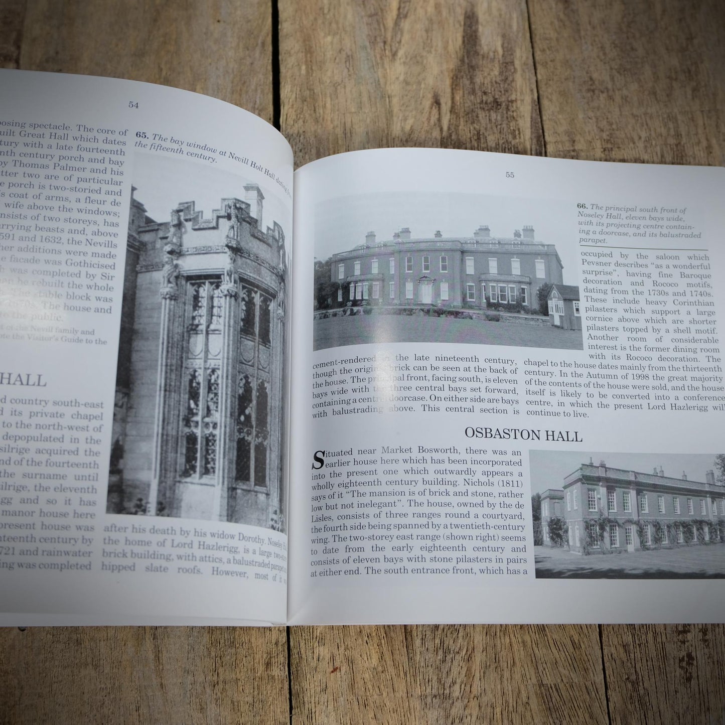 The Historic Country Houses of Leicestershire and Rutland, Leonard Cantor, Architecture, 1998 Softcover