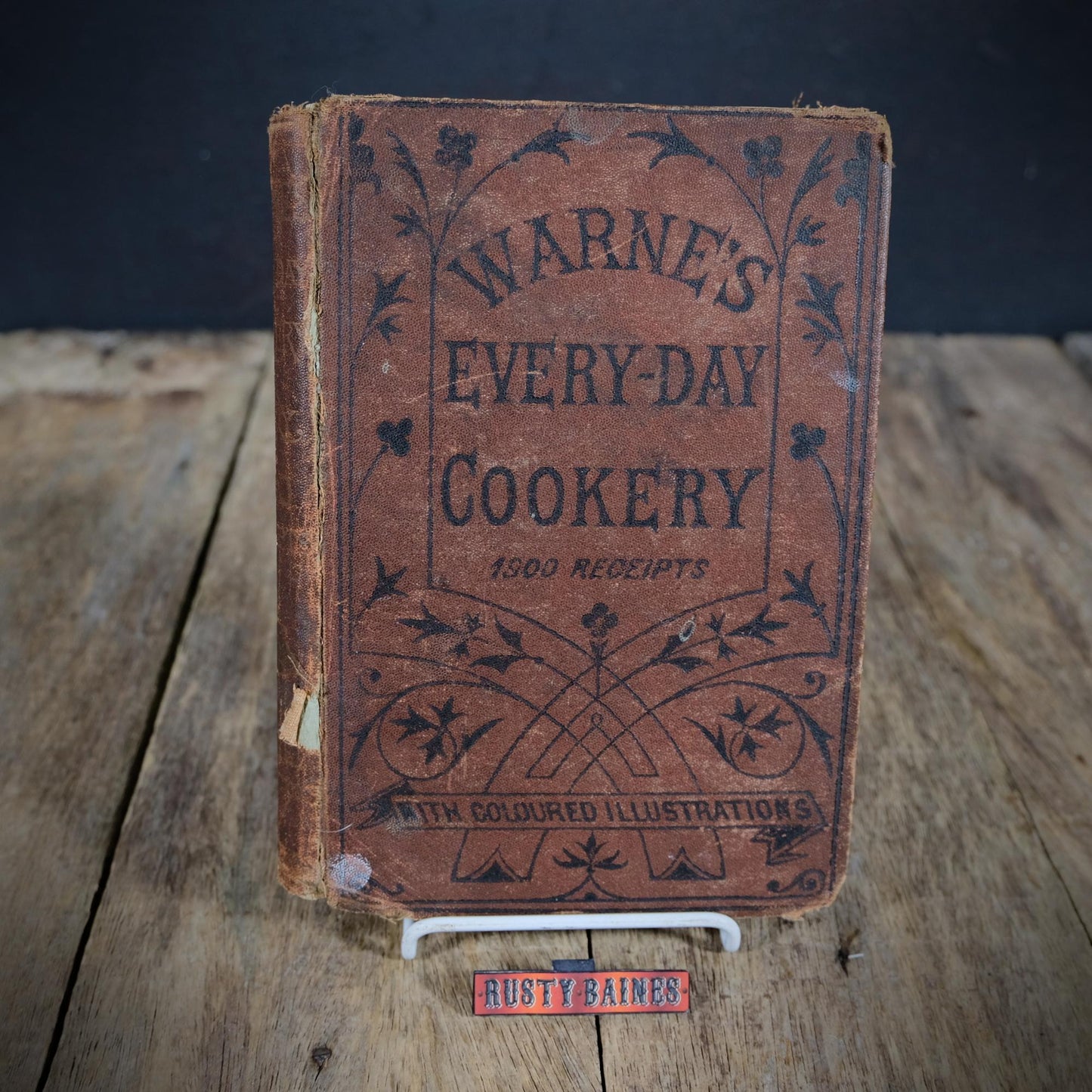 Warne's Everyday Cookery Book, Mary Jewry, Victorian Recipes, Undated Hardcover
