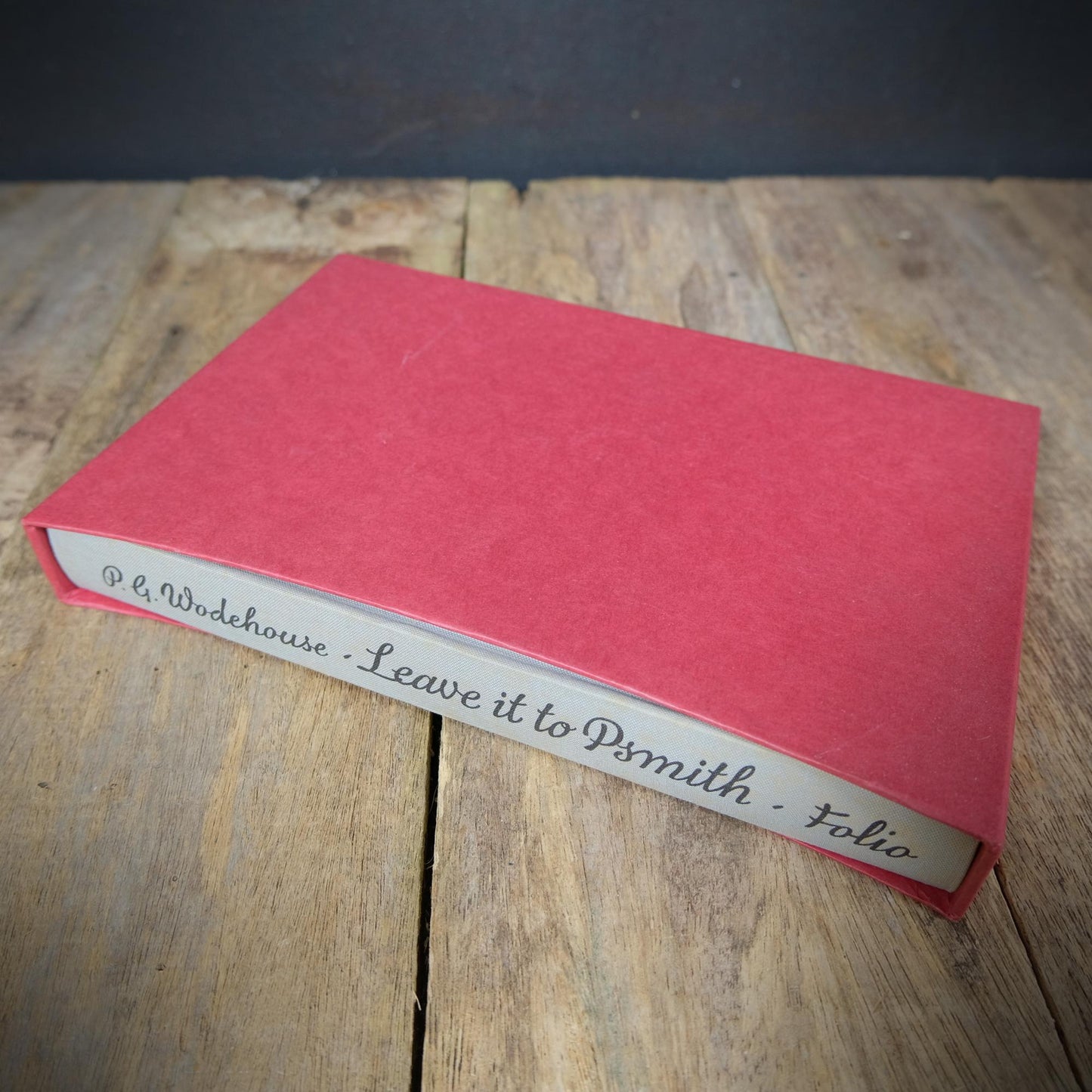 Leave it to Psmith, P.G. Wodehouse Folio Hardcover 1989