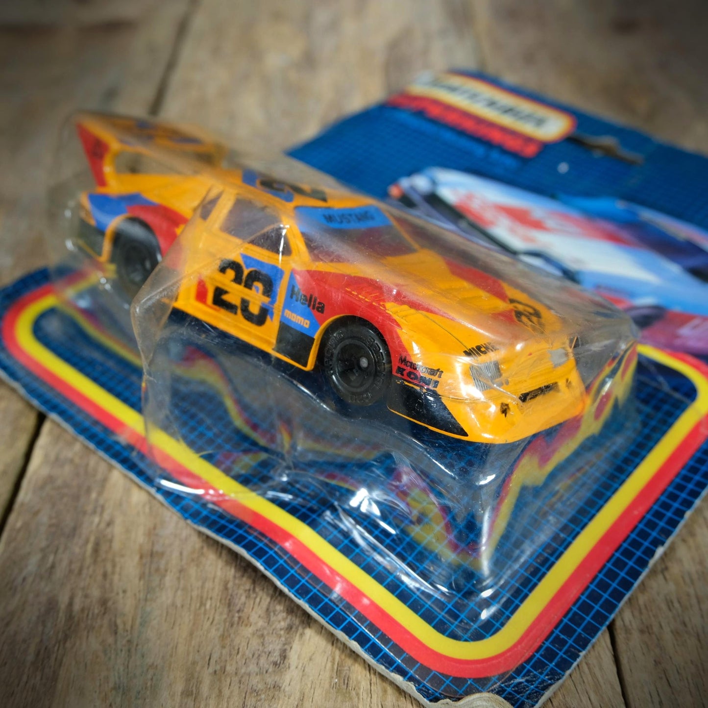 Matchbox Superkings K-7 Ford Mustang Zakspeed Turbo, Blisterpack