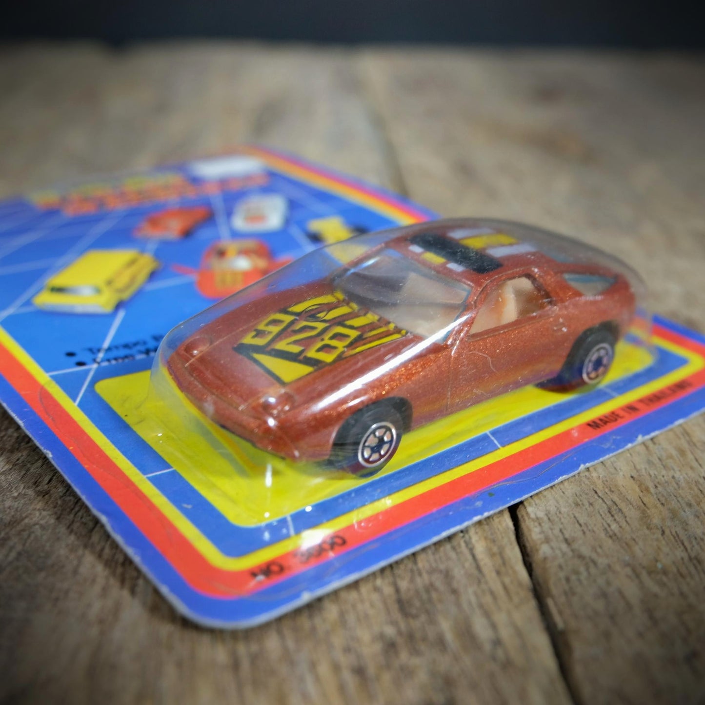 Road Tough of Thailand, BMW 3 Series 323, Porsche 928, Nissan 300ZX, Cadillac Seville, Chevy Corvette, all in Blisterpack