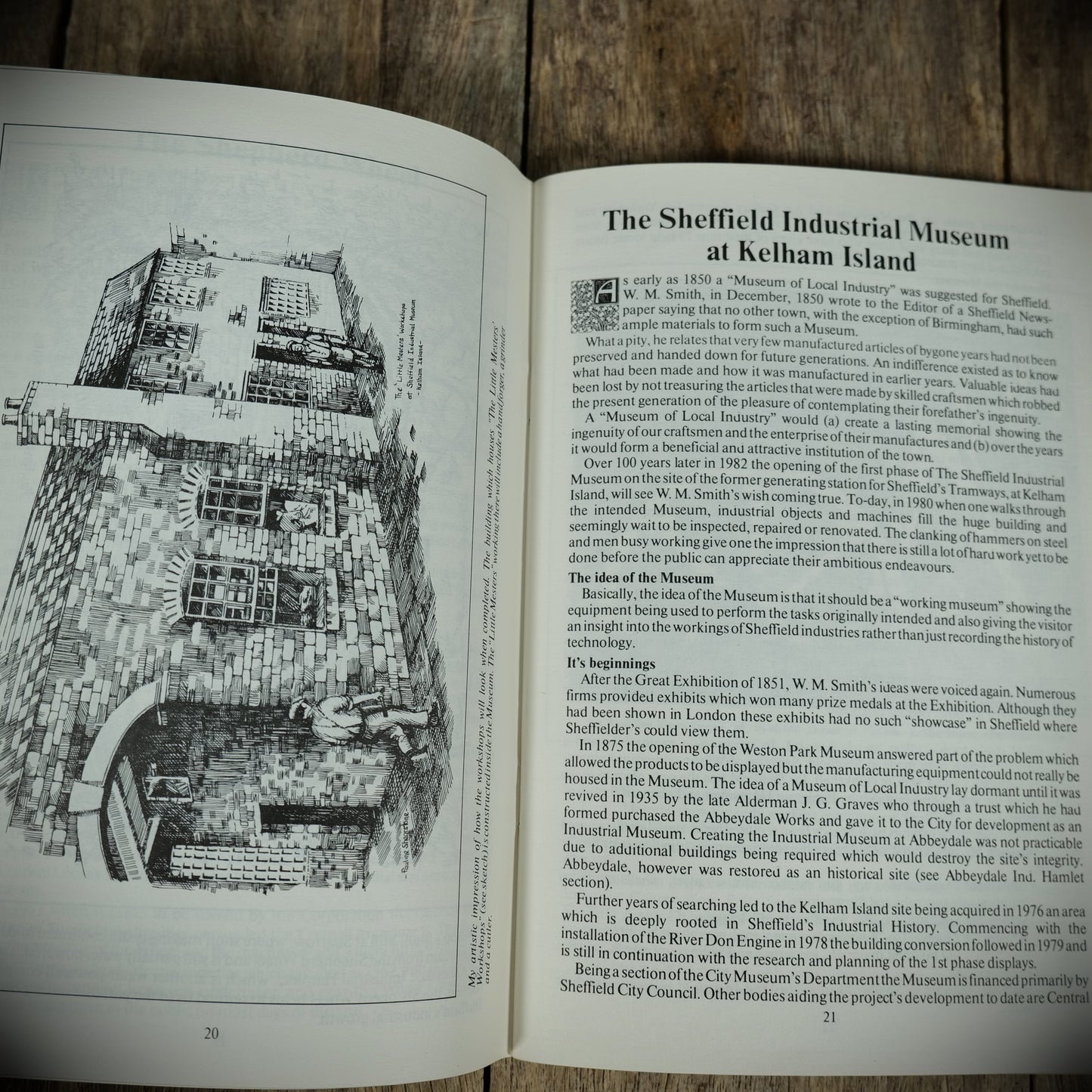 Sheffield Sketches, Norton and Chantrey Story, Pauline Shearstone, 1980, Booklet