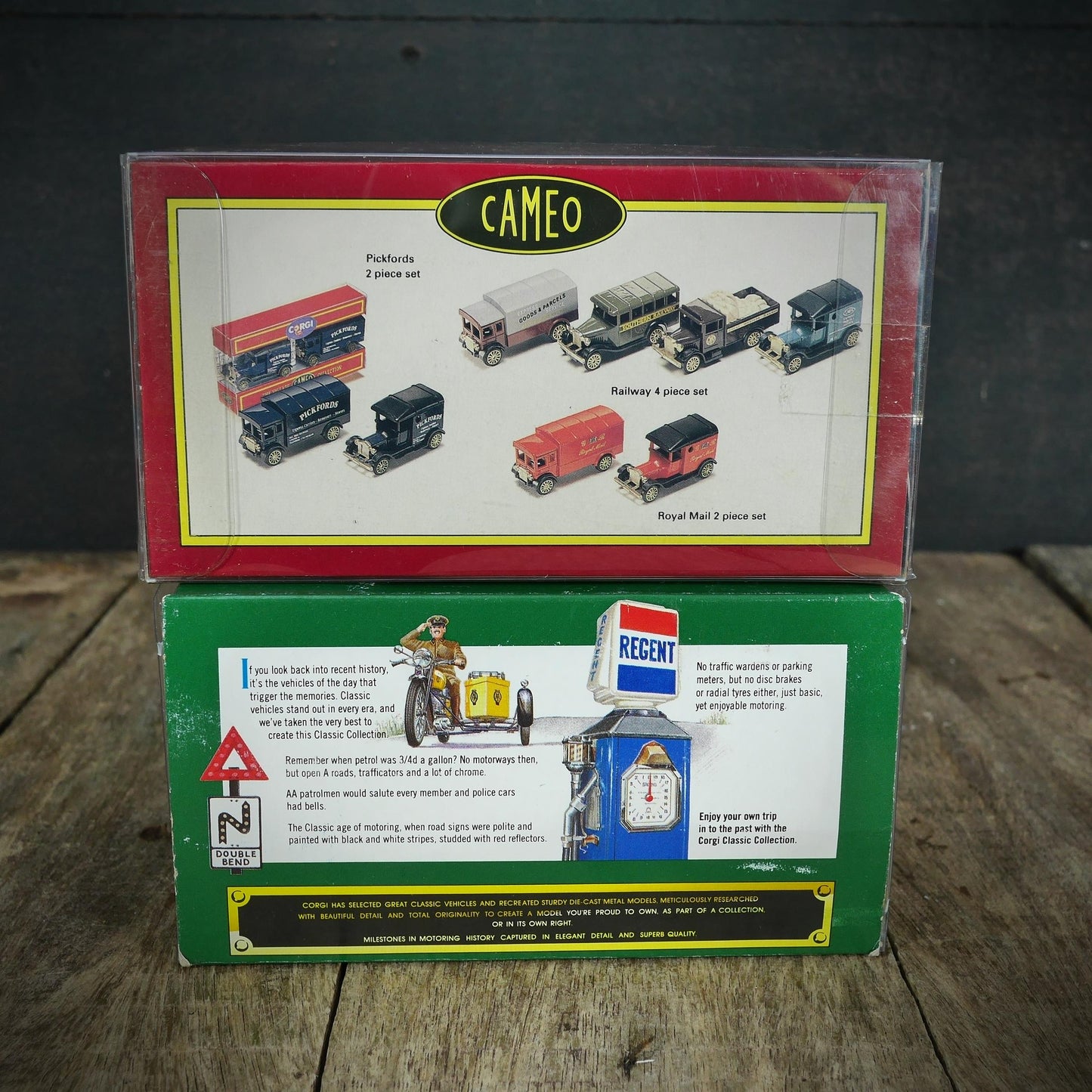 Corgi Royal Mail Diecasts in Boxes, Cameo Vintage Vans & Morris J