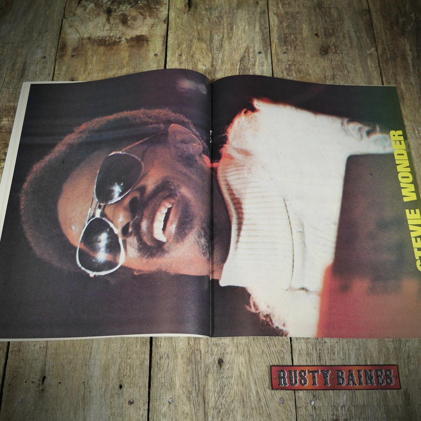 Vintage Magazine Back Issue, Blue & Soul #134 Eddie Kendricks, Trammps, Ann Peebles
