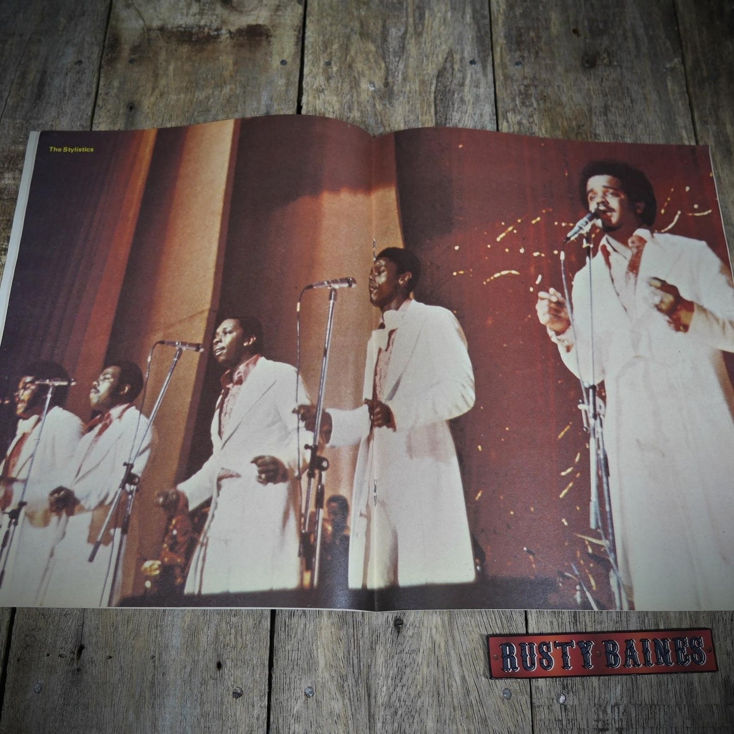 Vintage Magazine Back Issue, Blue & Soul #174 November 1975, The Stylistics, Chocolate Milk