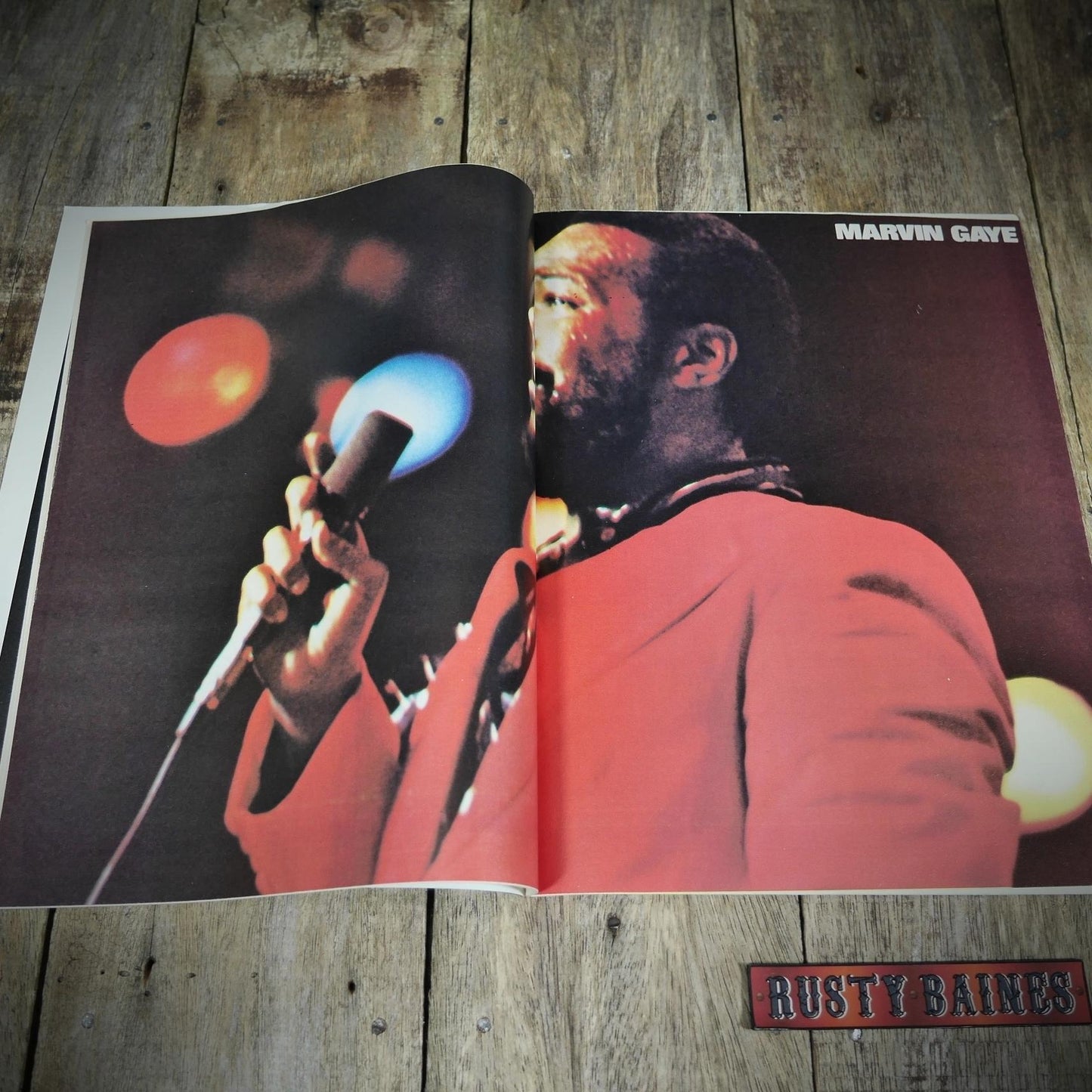 Vintage Magazine Back Issue, Blue & Soul #209 September 1976, Marvin Gaye, Roy Ayres, Tommy Hunt