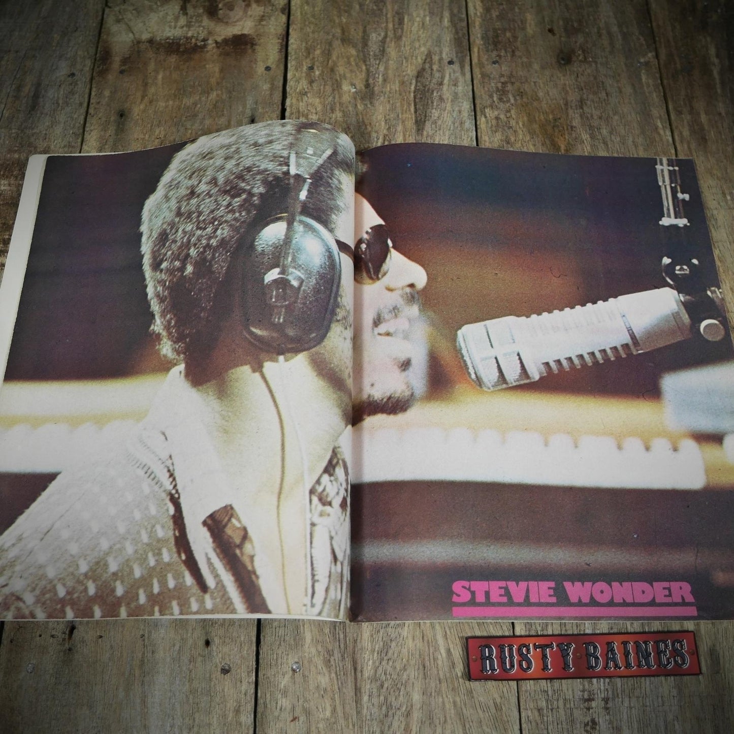 Vintage Magazine Back Issue, Blue & Soul #127 January 1974, Barry White, Stevie Wonder, G C Cameron
