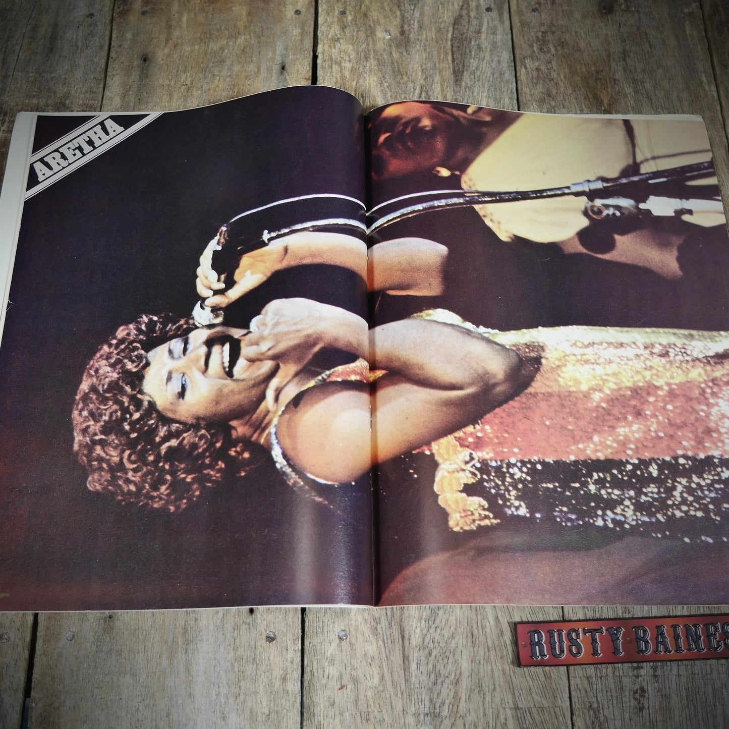 Vintage Magazine Back Issue, Blue & Soul #231 August 1977, Aretha FRanklin