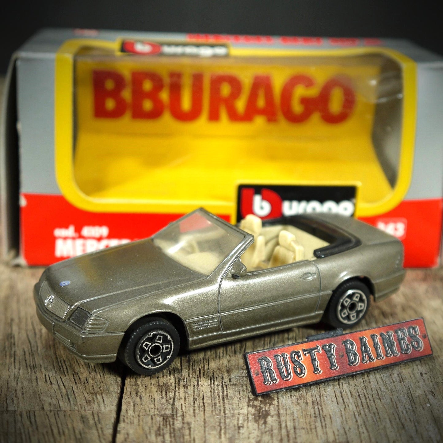 Bburago Mercedes Benz 300 SL, Bronze