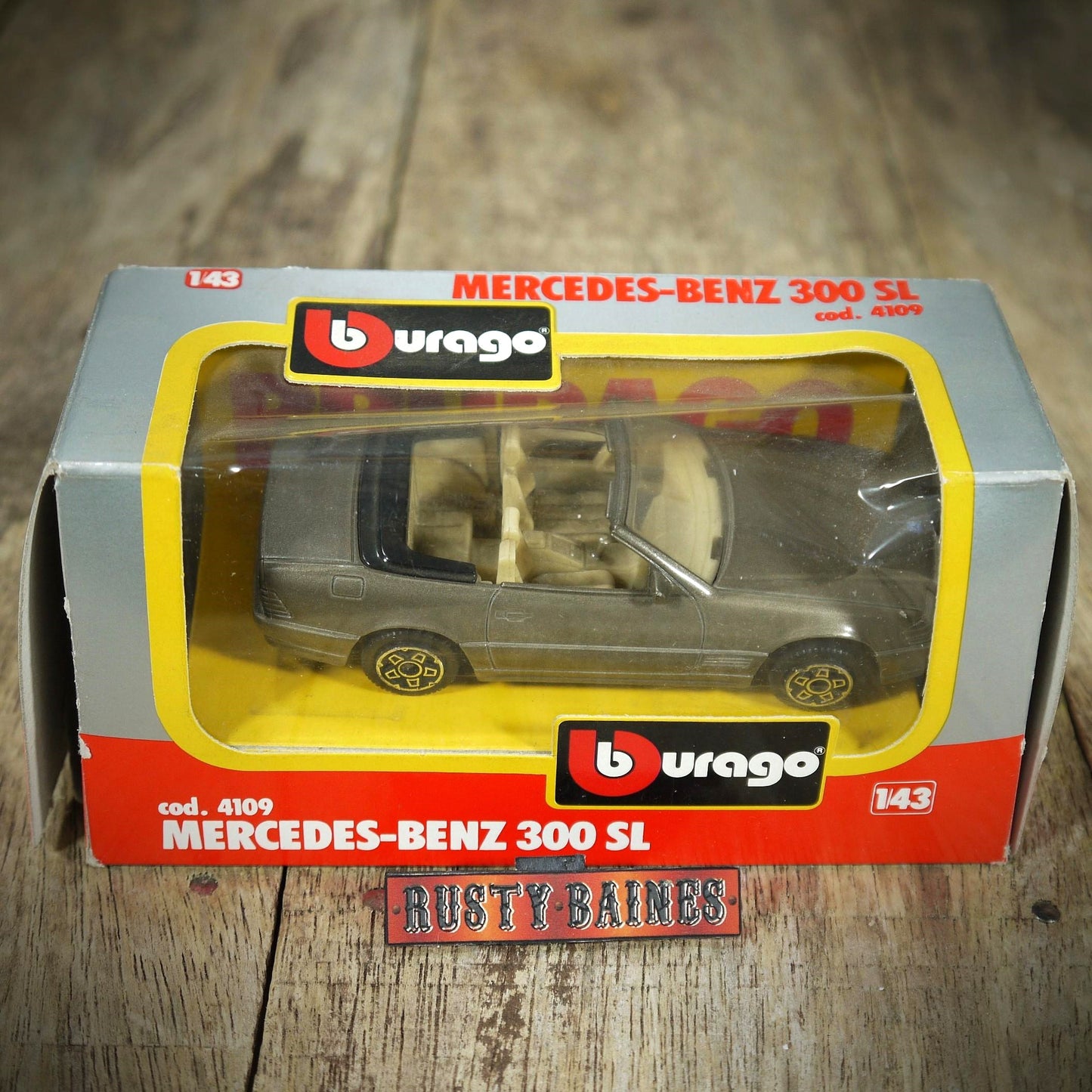 Bburago Mercedes Benz 300 SL, Bronze
