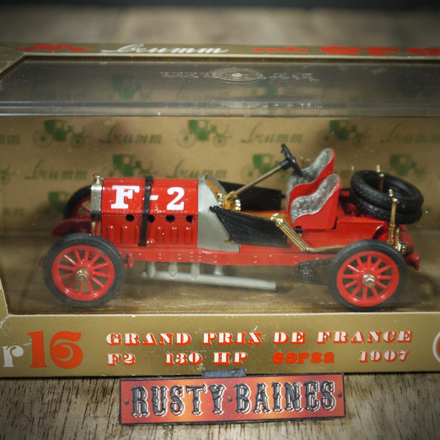 Brumm Grand Prix de France Fiat F2 130hp Corsa 1907
