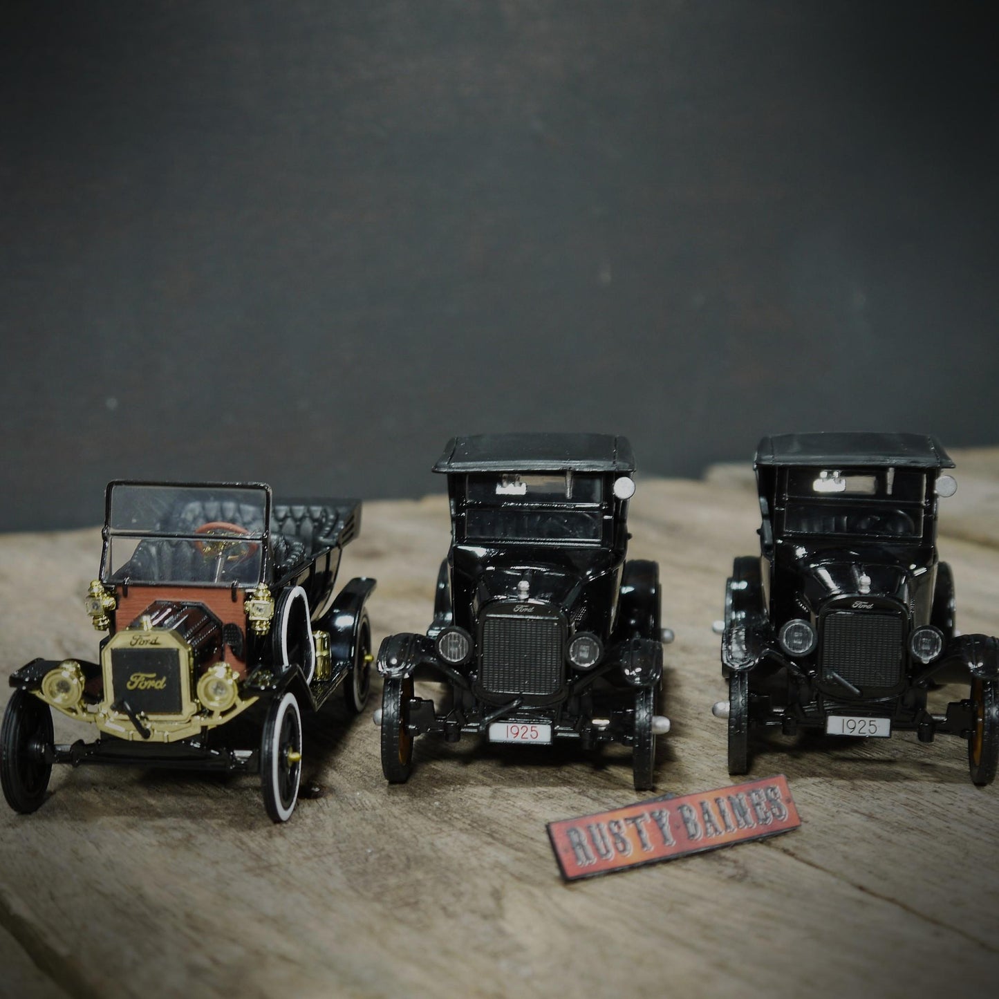 Bundle of Ford Model T Cars & Pick-Up, National Motor Museum Mint