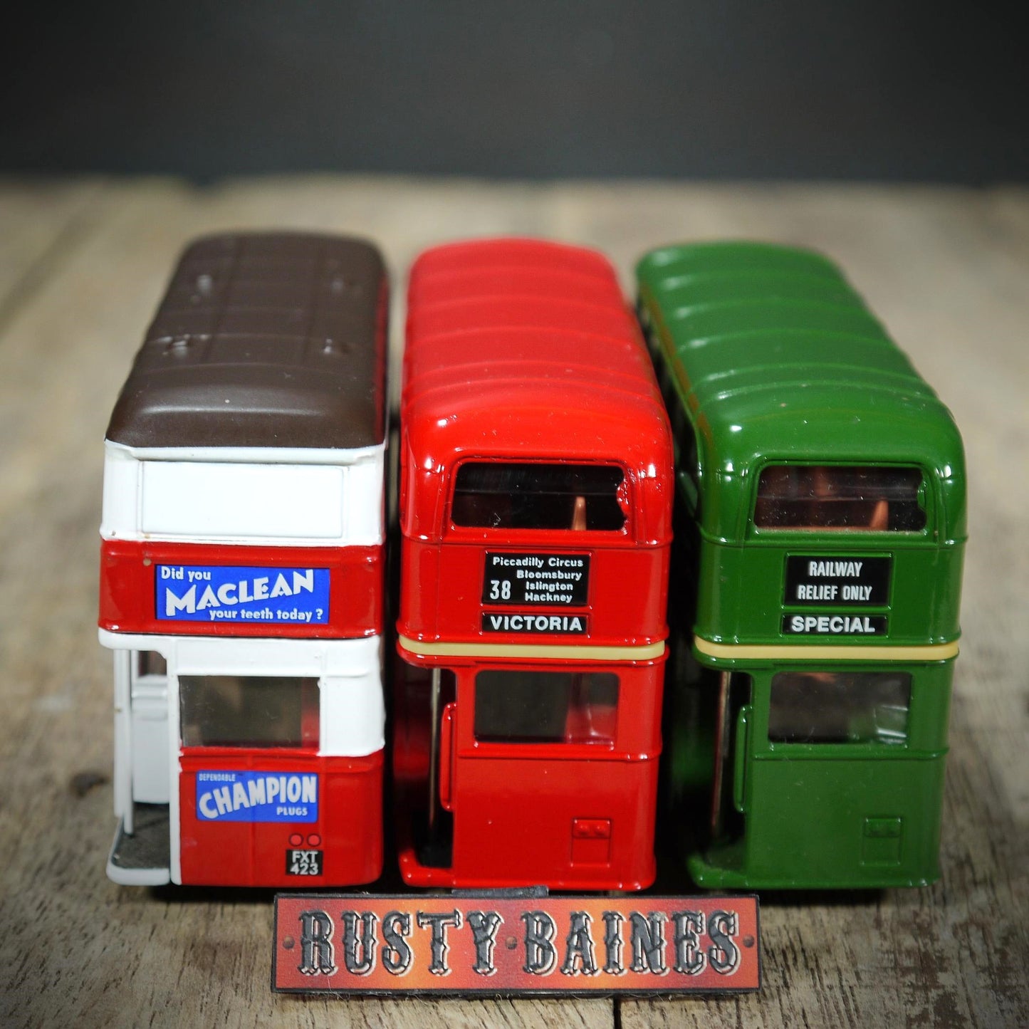 Bundle of 1/76 Scales Buses, EFE/Corgi, Railway Special, Brentford, Victoria London
