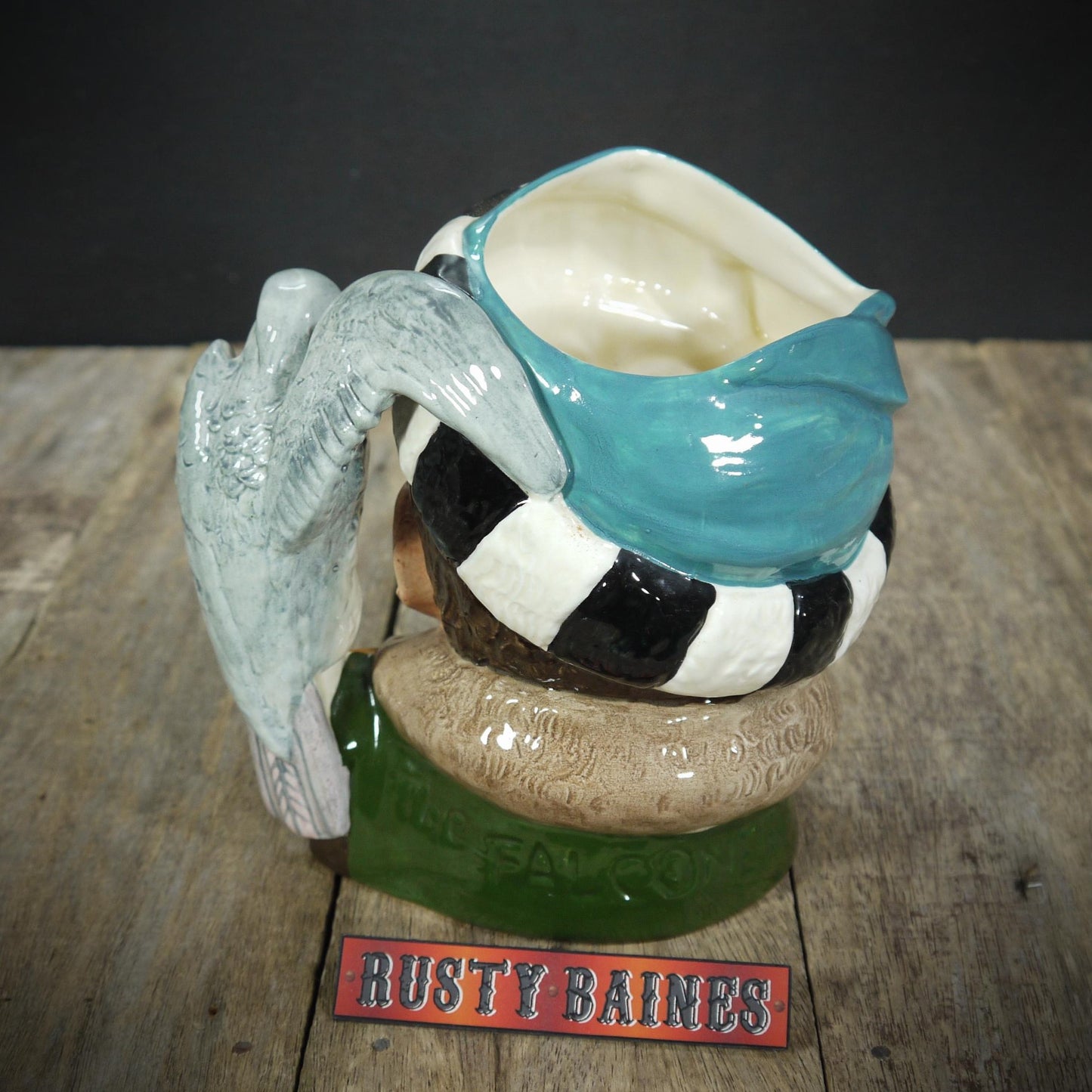 Vintage Royal Doulton Character Jug, The Falconer D6533, For the Bird Lover