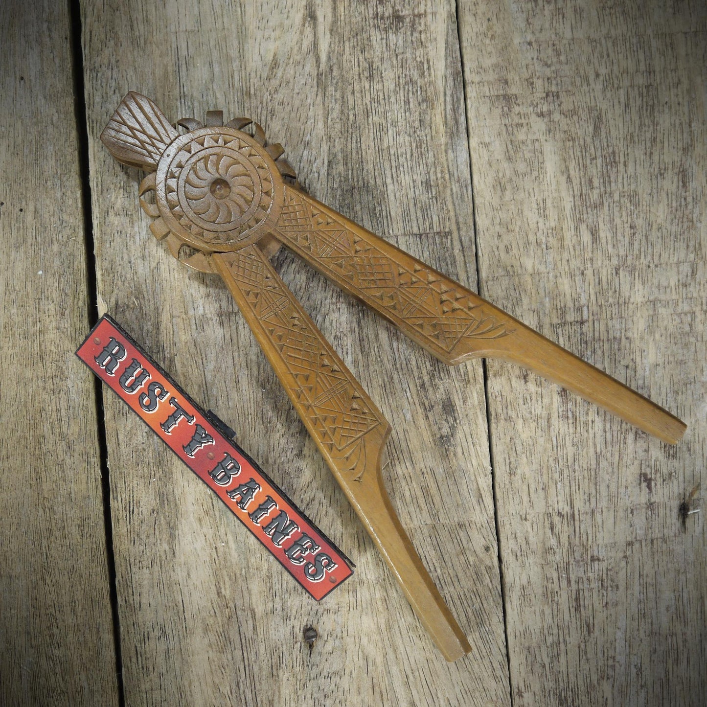 Hardwood Vintage Nutcrackers, South American