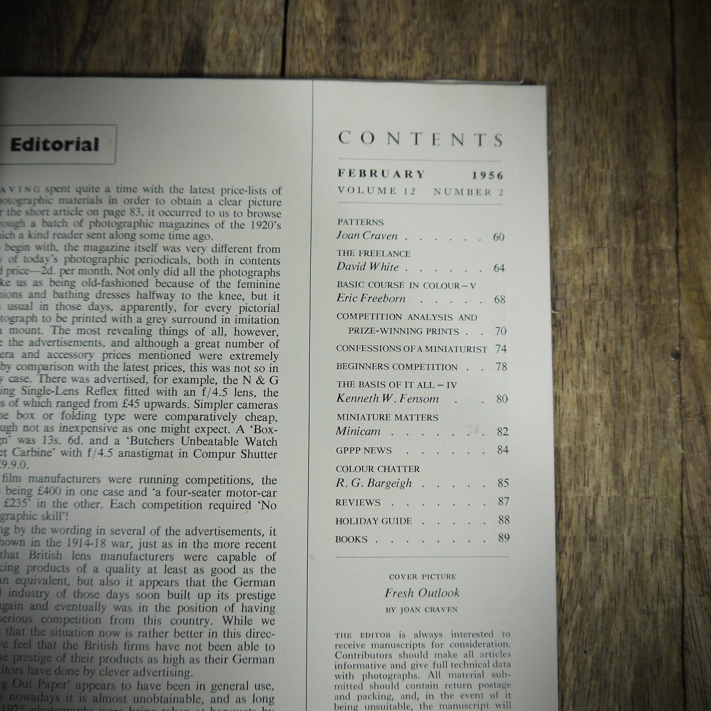 Vintage Magazine, Good Photography, Glamour, Travel Etc.
