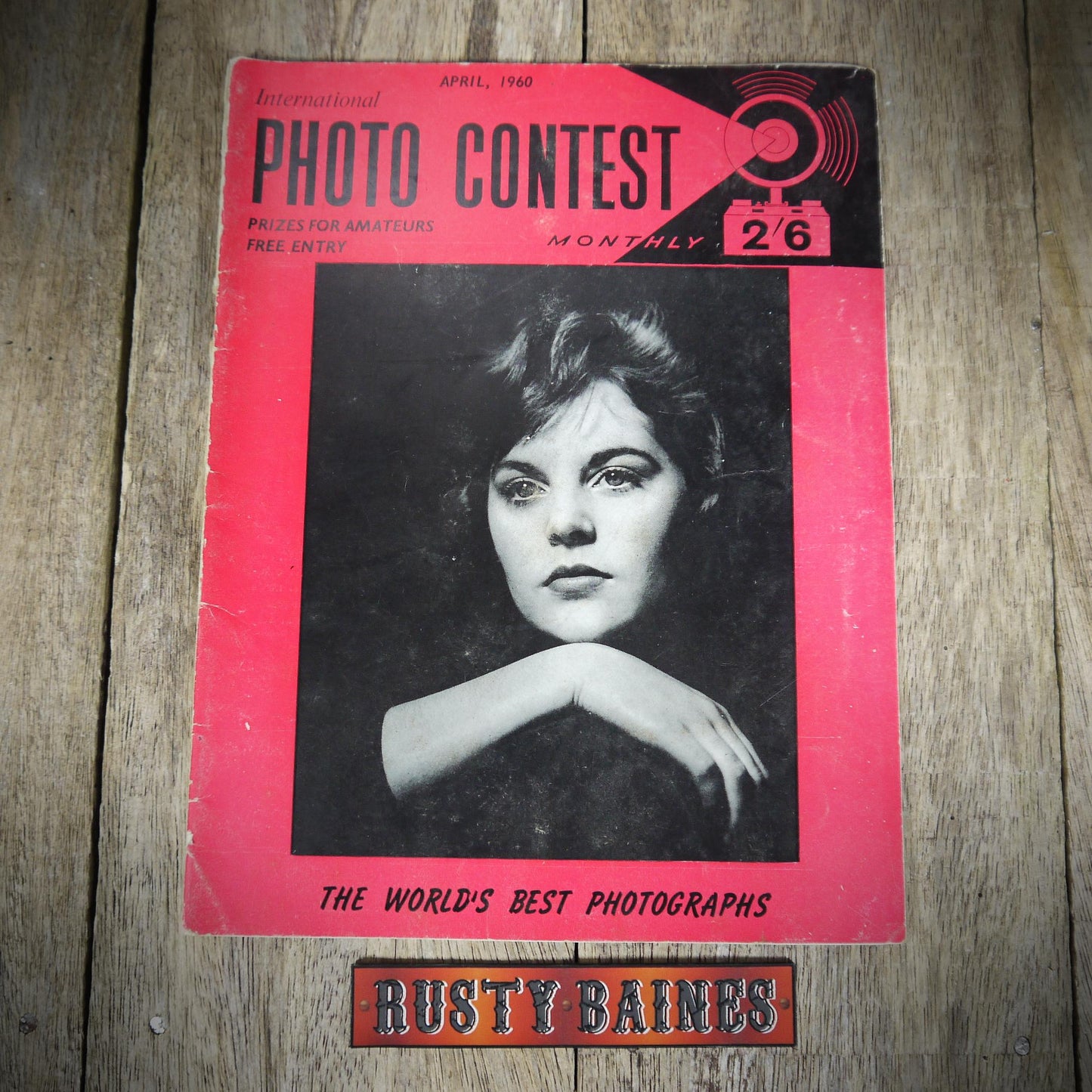 Vintage Magazine, Photo Contest April 1960, Portraits, Wildlife, Travel, Glamour, Children Etc.
