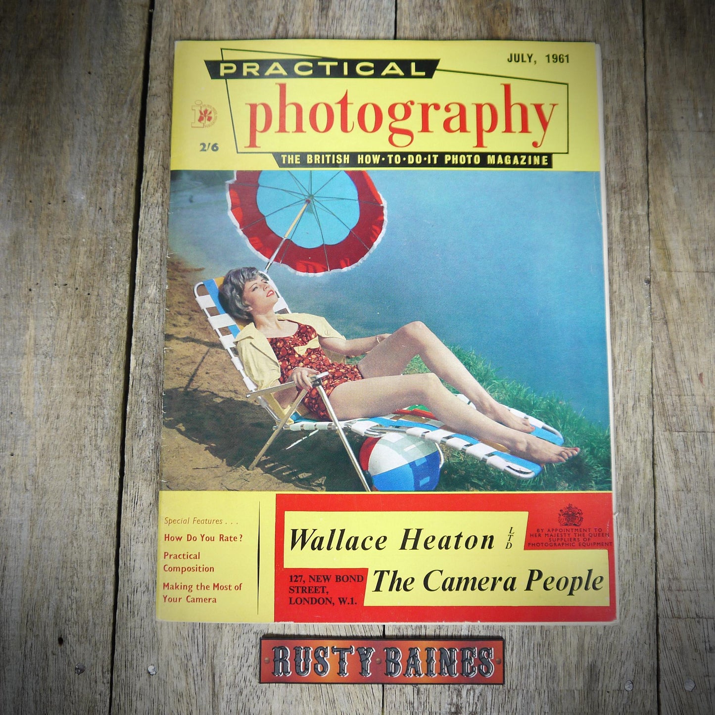 Vintage Magazine, Practical Photography July 1961, Portraits
