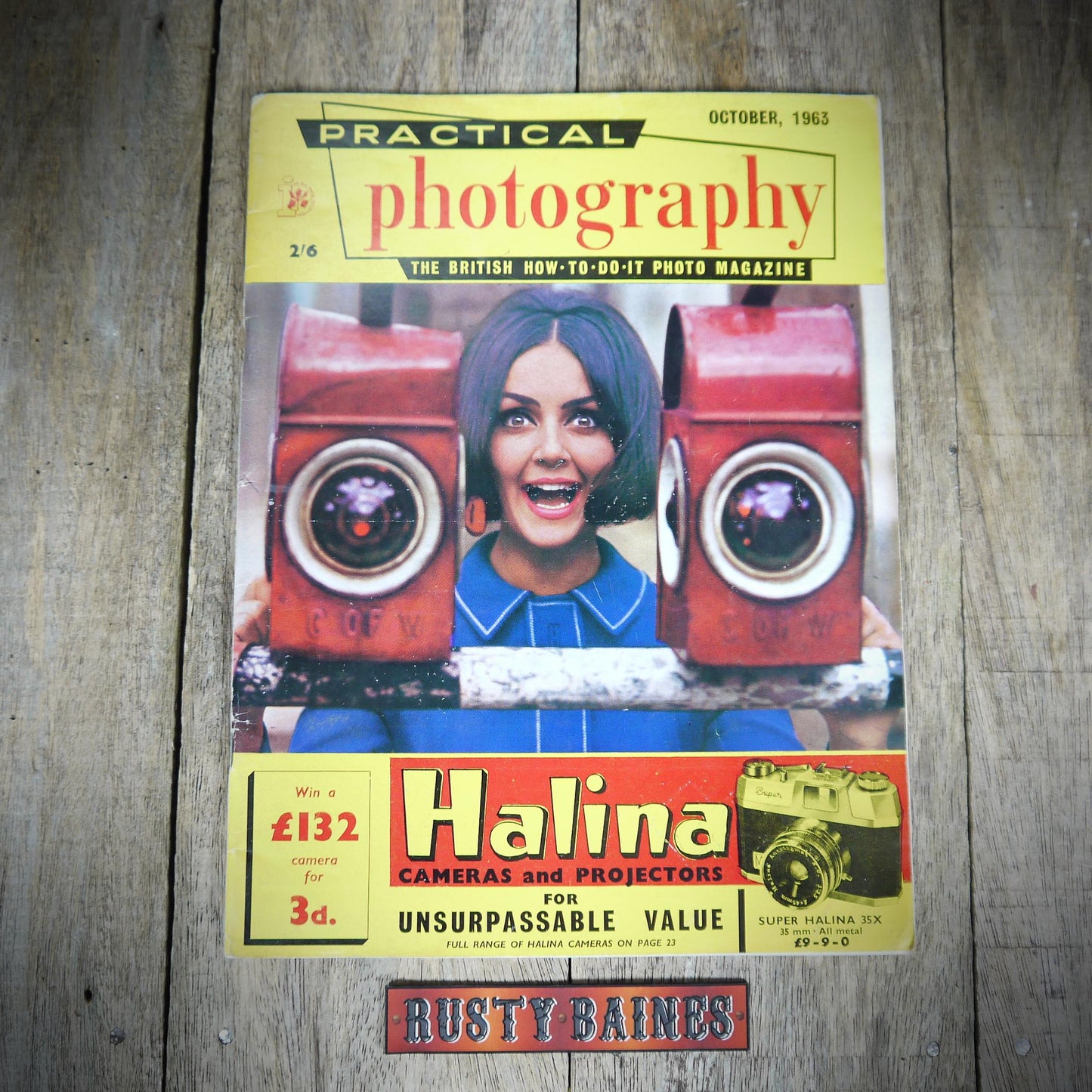 Vintage Magazine, Practical Photography October 1963, Falcon Stuart